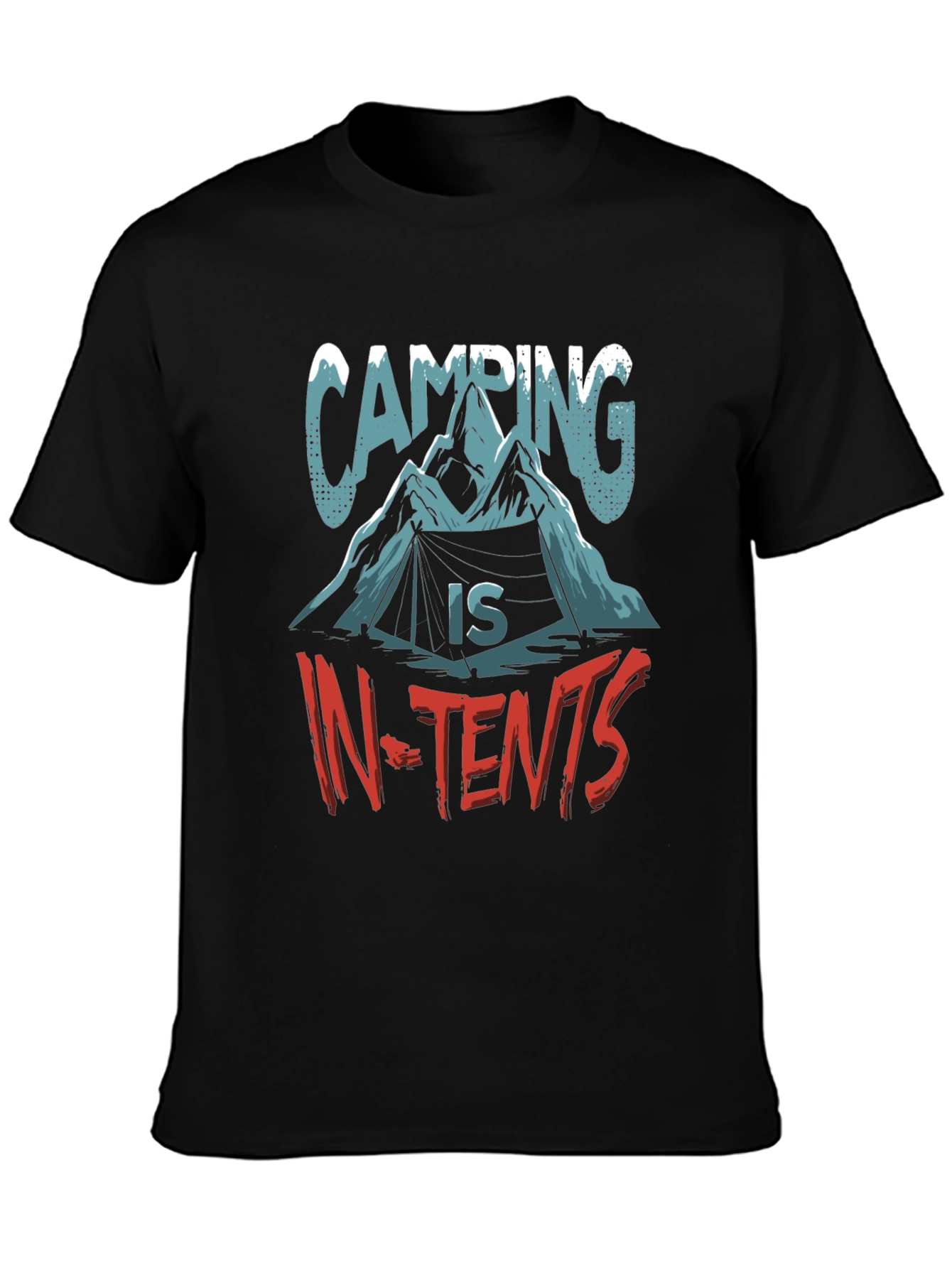 Camping In-Tents Graphic T-Shirt