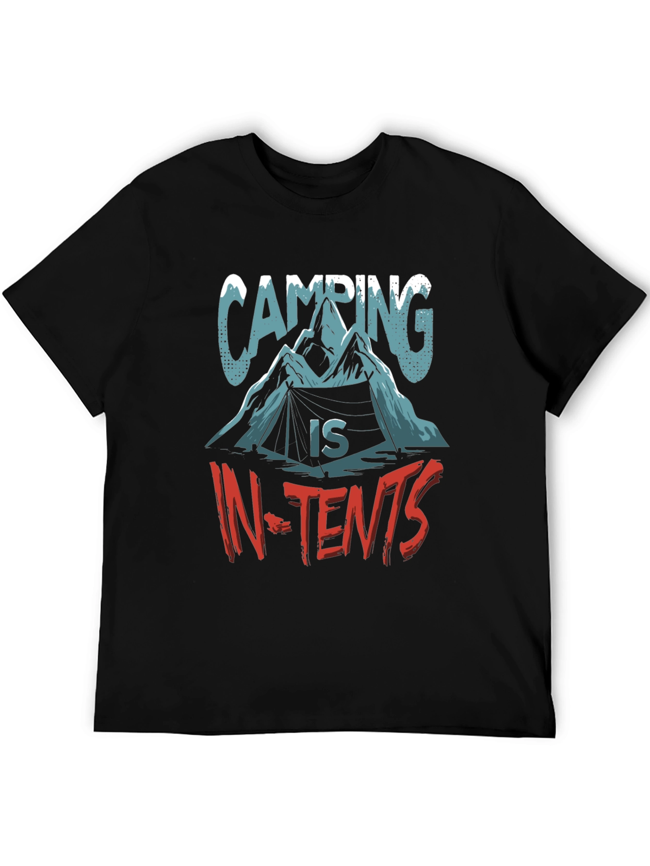 Camping In-Tents Graphic T-Shirt