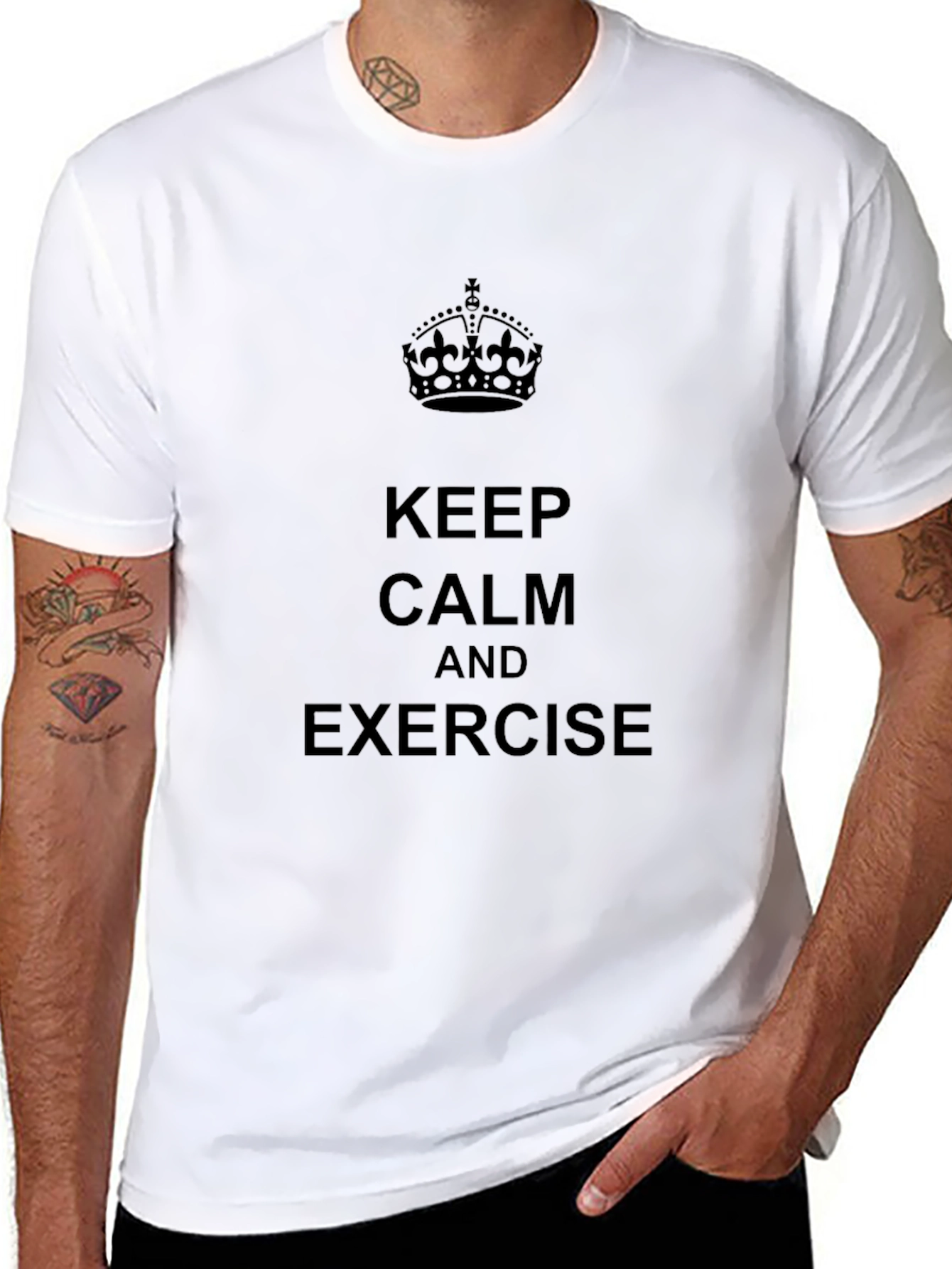 Keep Calm and Exercise T-Shirt