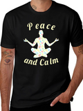 Peace and Calm Yoga T-Shirt