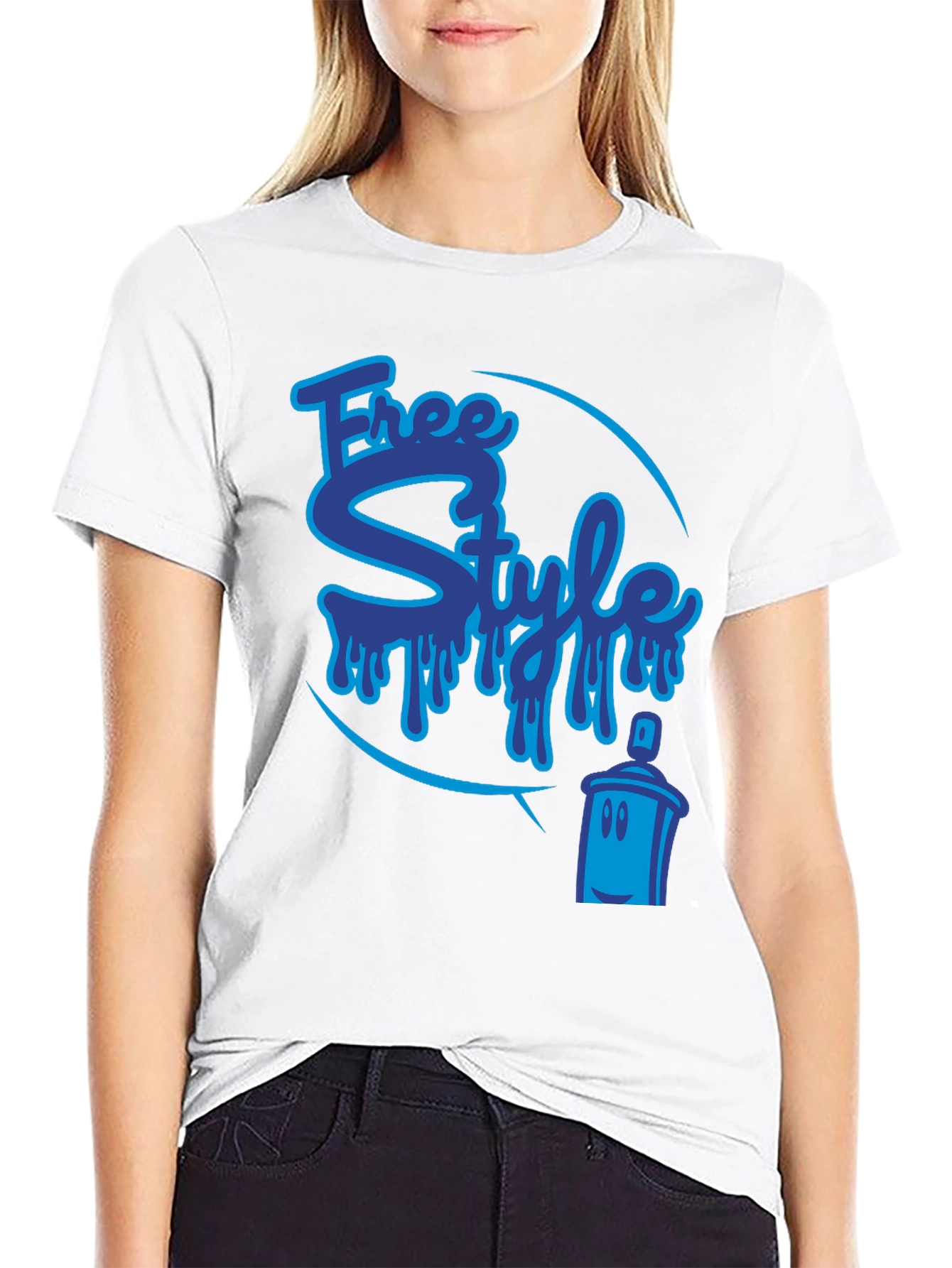 Free Style T-Shirt - Urban Art Design