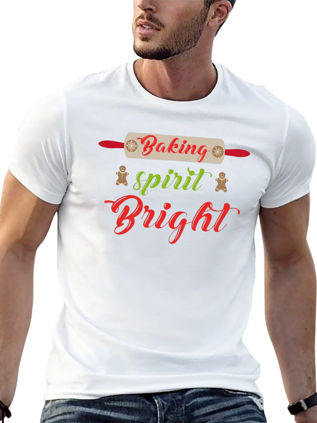 Baking Spirit Bright Christmas T-Shirt