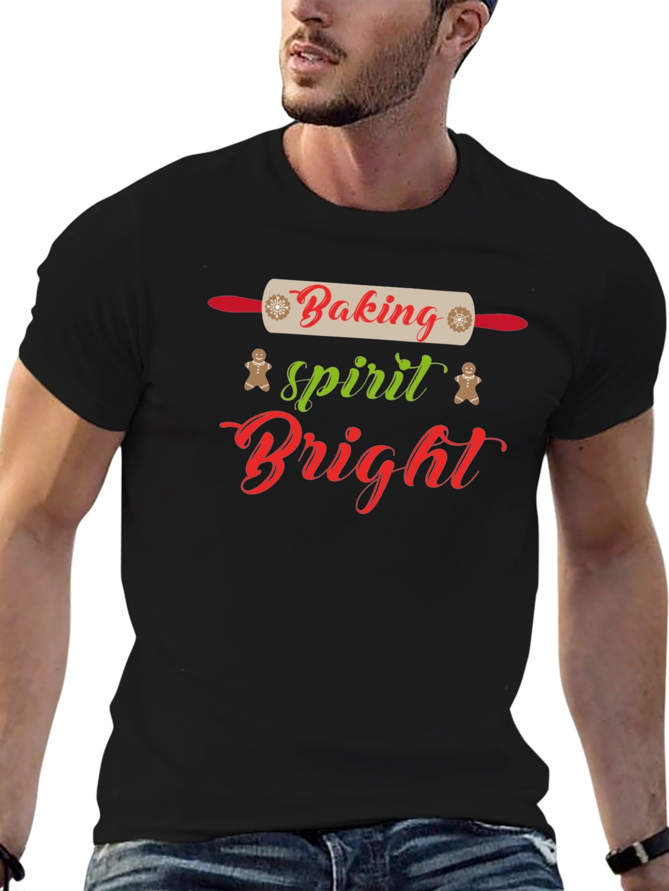Baking Spirit Bright Christmas T-Shirt
