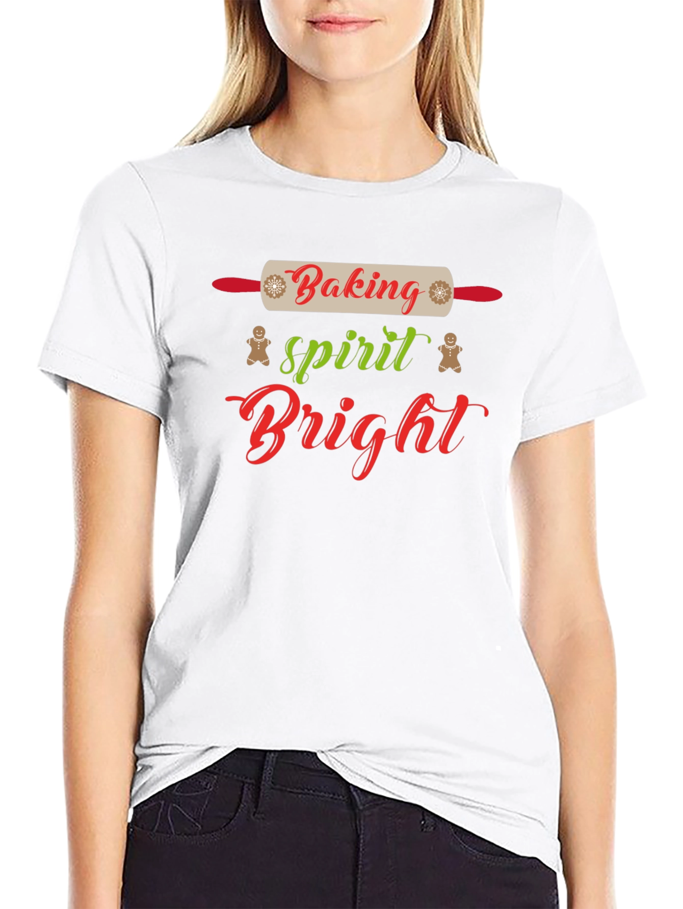 Baking Spirit Bright Christmas T-Shirt