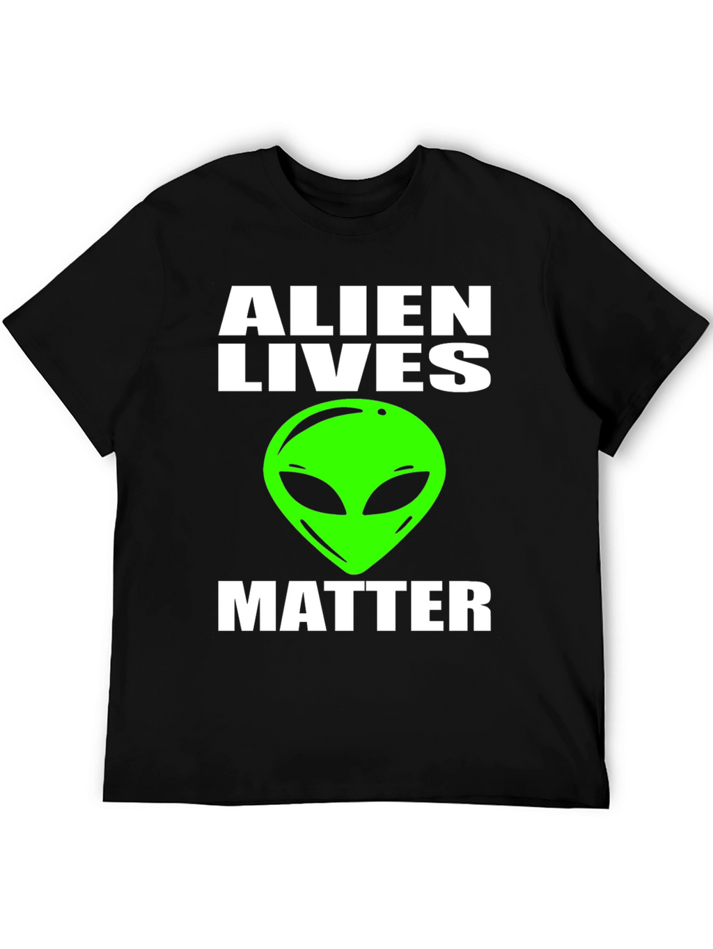 Alien Lives Matter Graphic Tee - Black