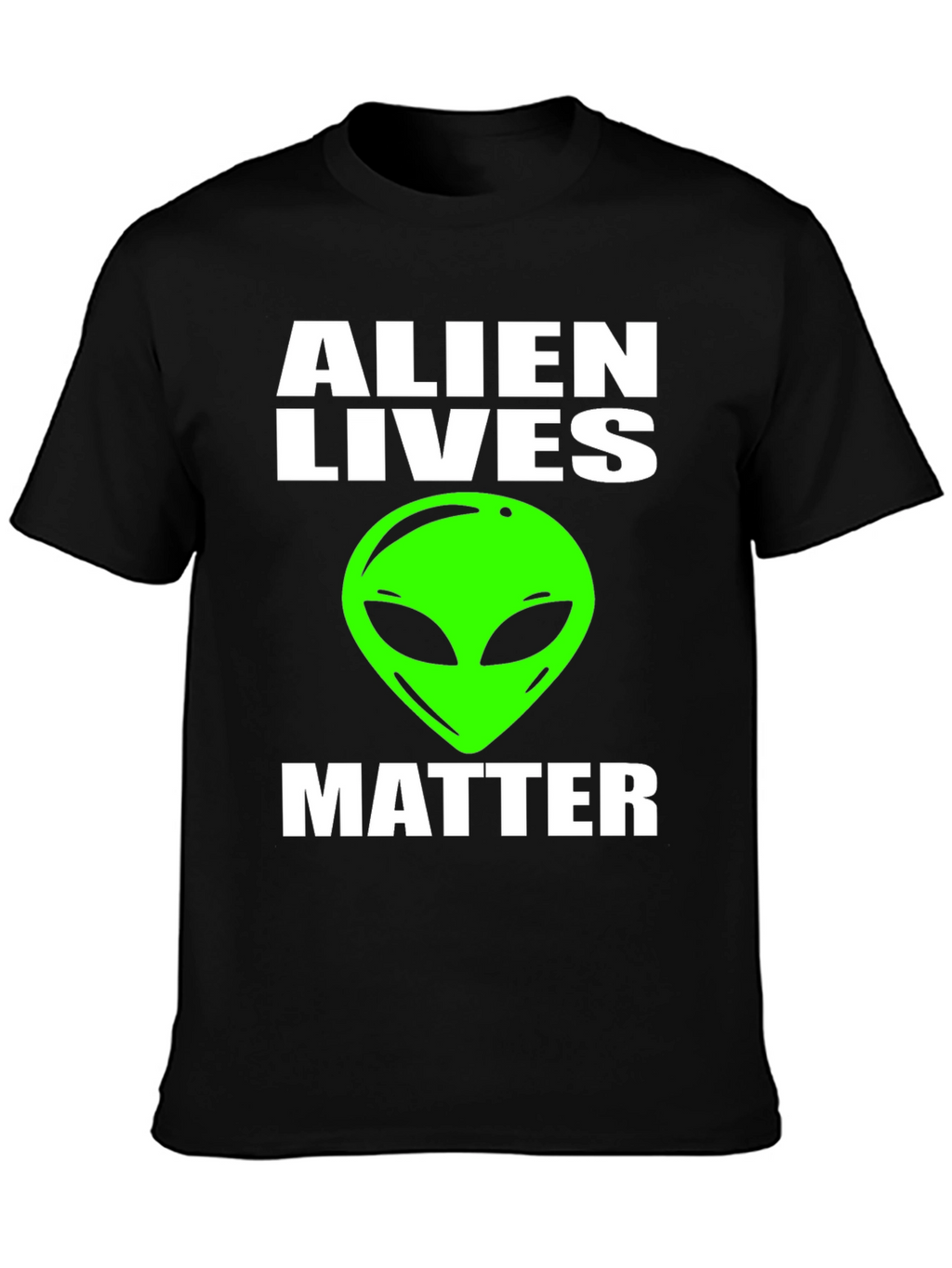 Alien Lives Matter Graphic Tee - Black