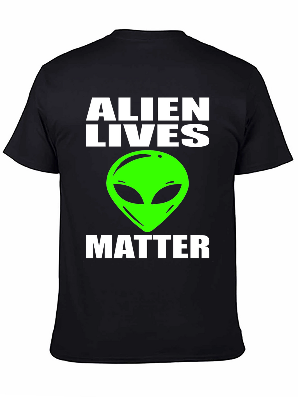 Alien Lives Matter Graphic Tee - Black