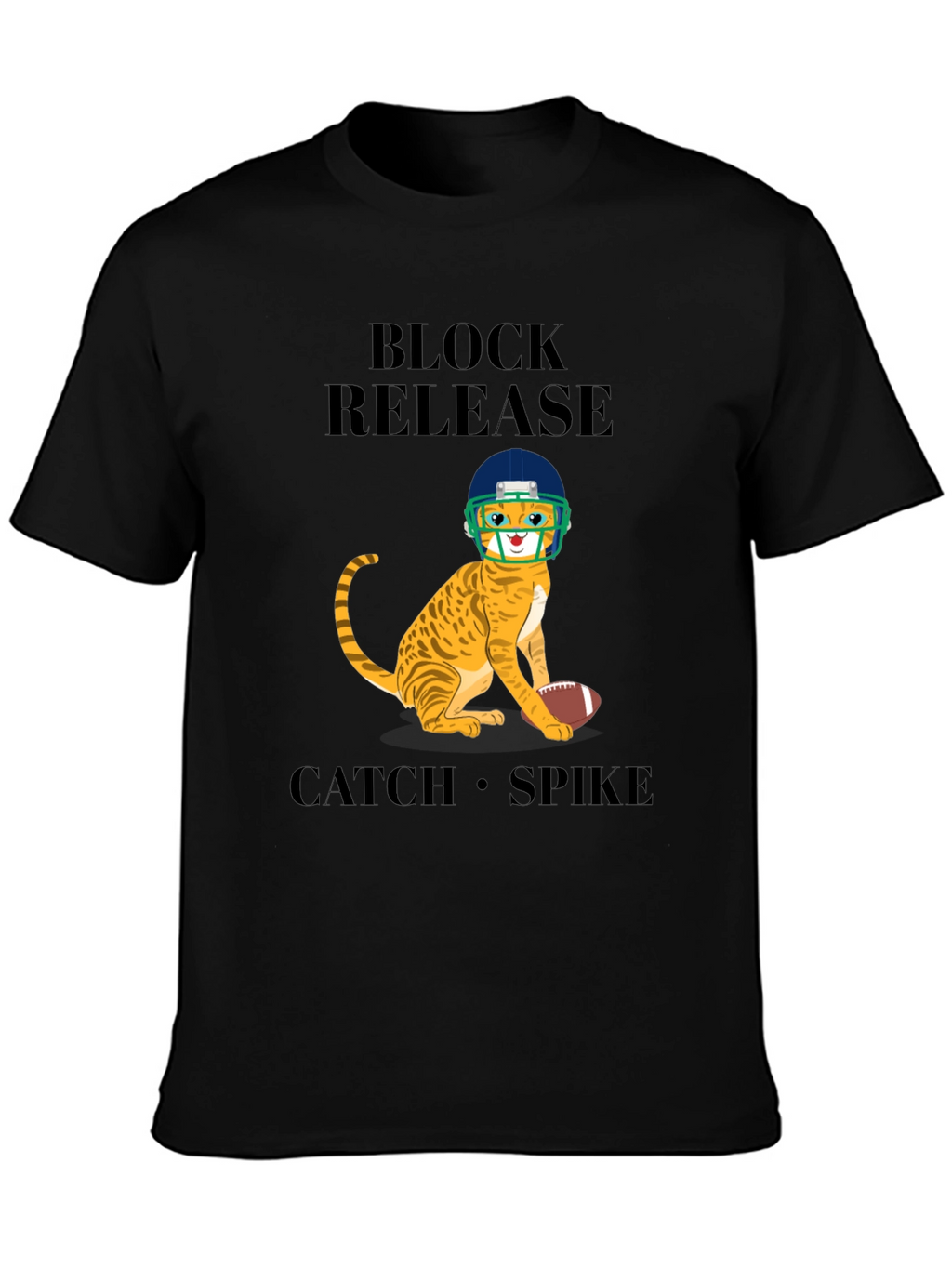 Football Cat T-Shirt