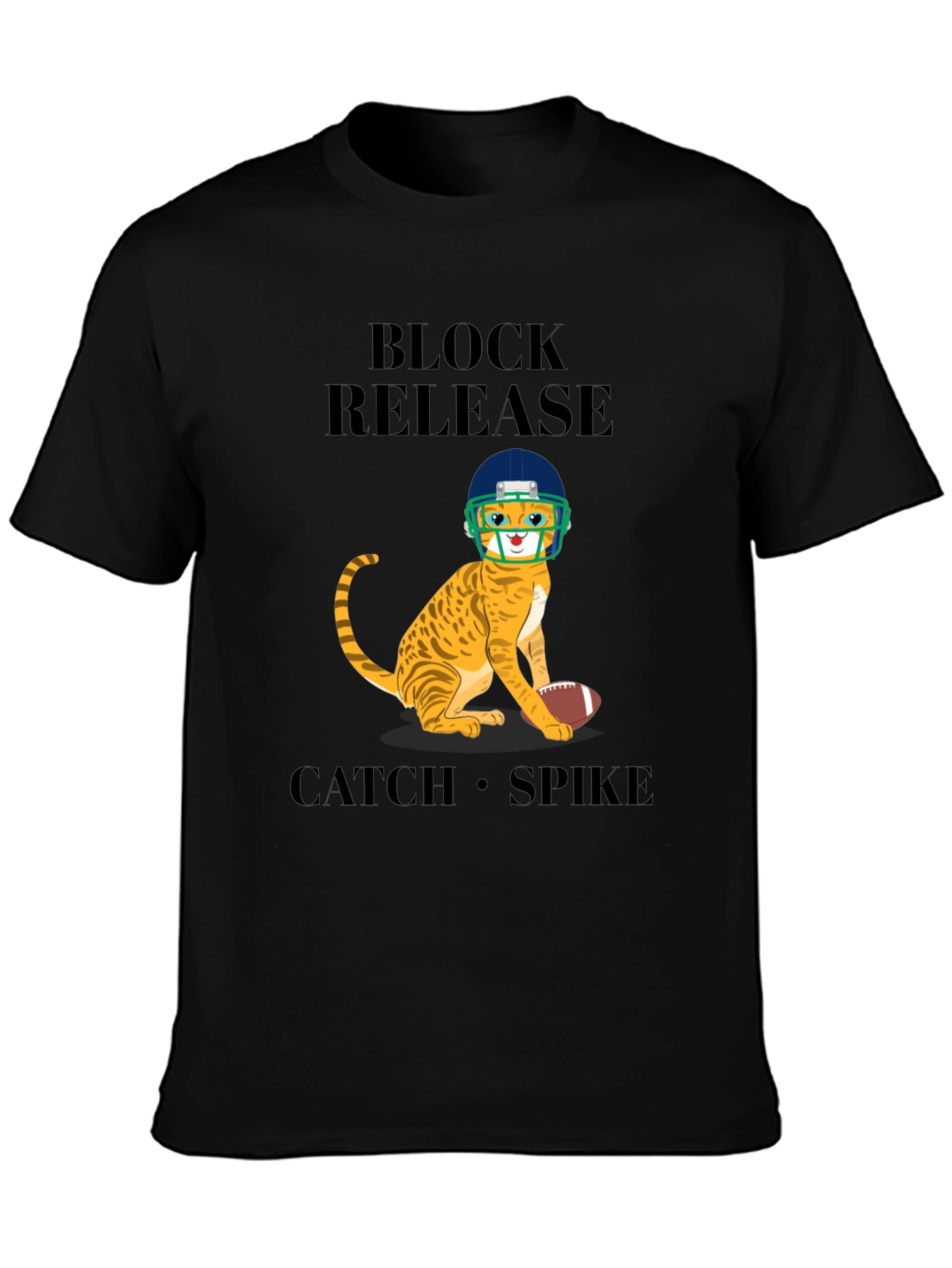 Football Cat T-Shirt