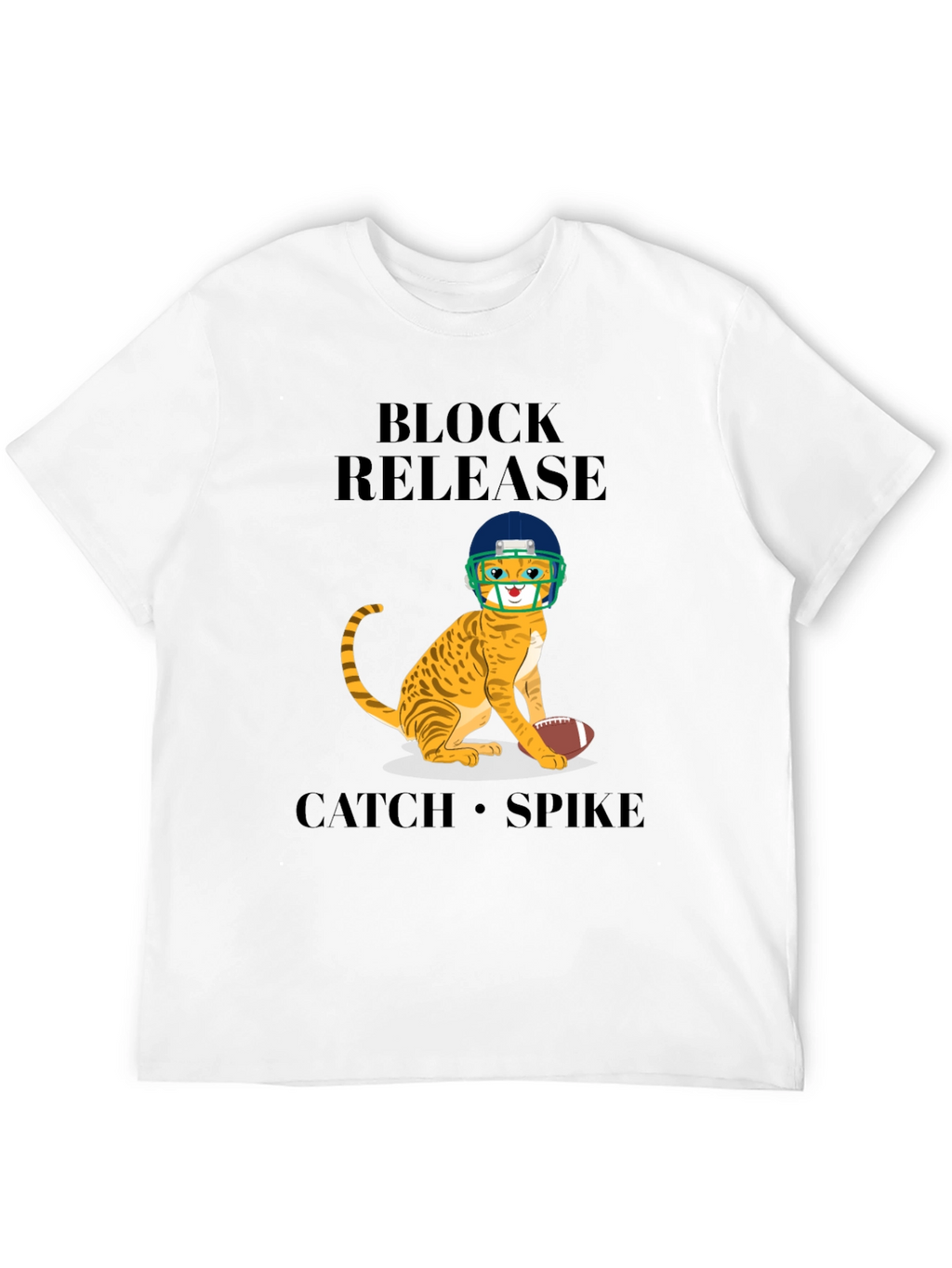 Football Cat T-Shirt