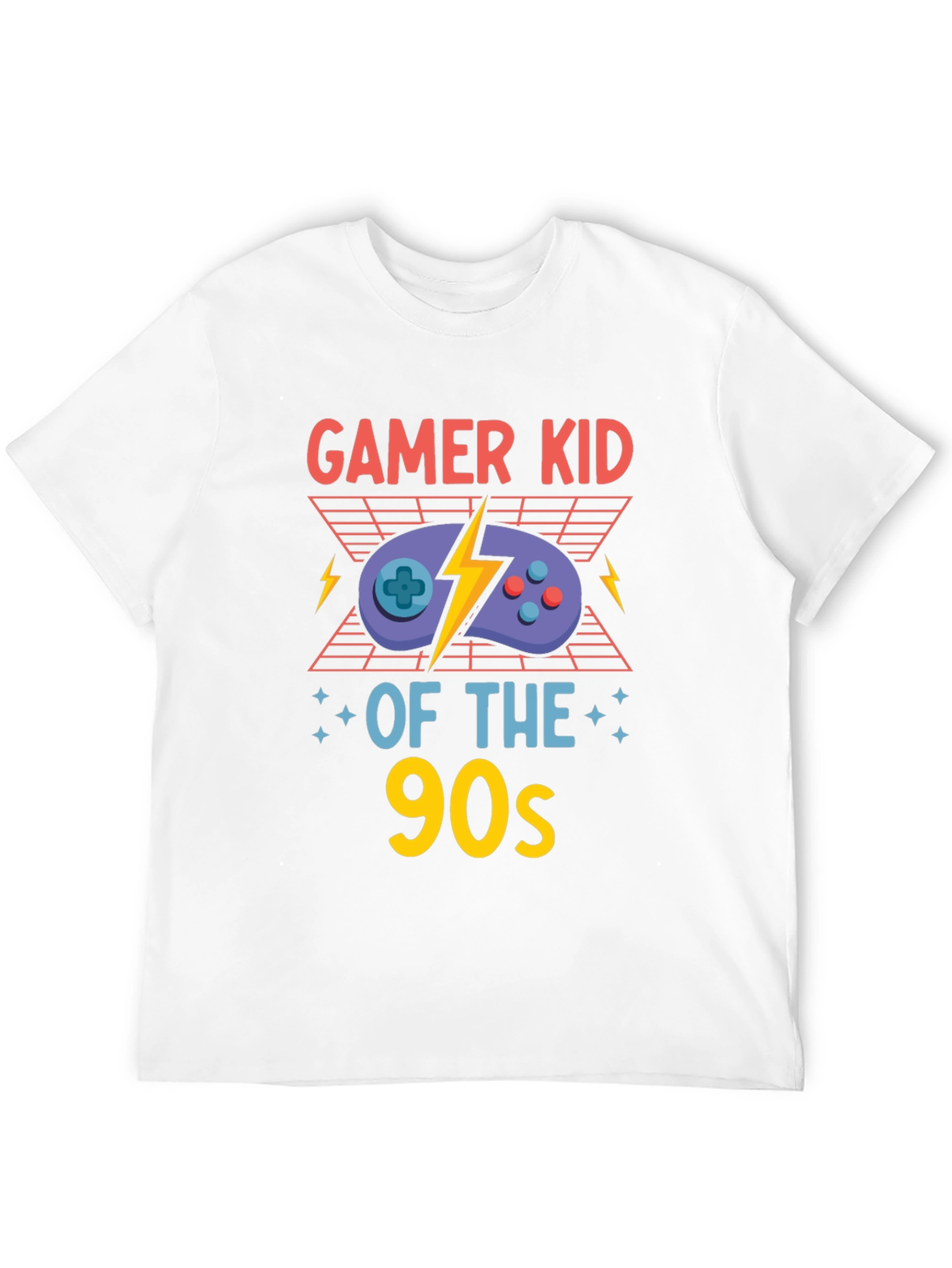 Gamer Kid of the 90s Black T-Shirt
