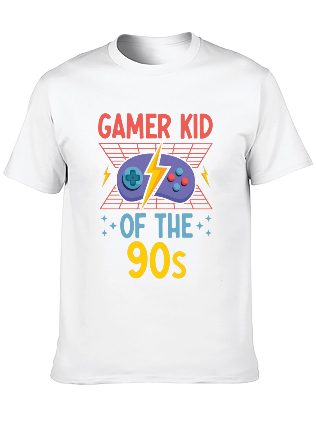 Gamer Kid of the 90s Black T-Shirt