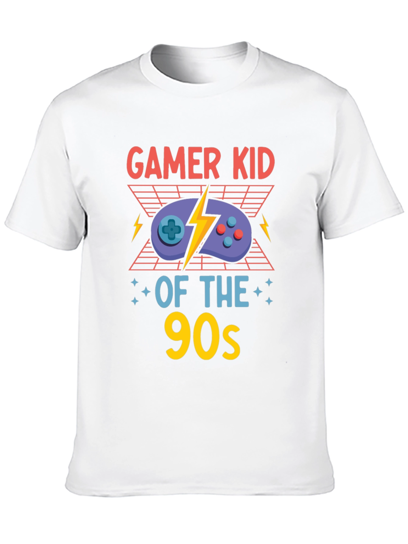 Gamer Kid of the 90s Black T-Shirt