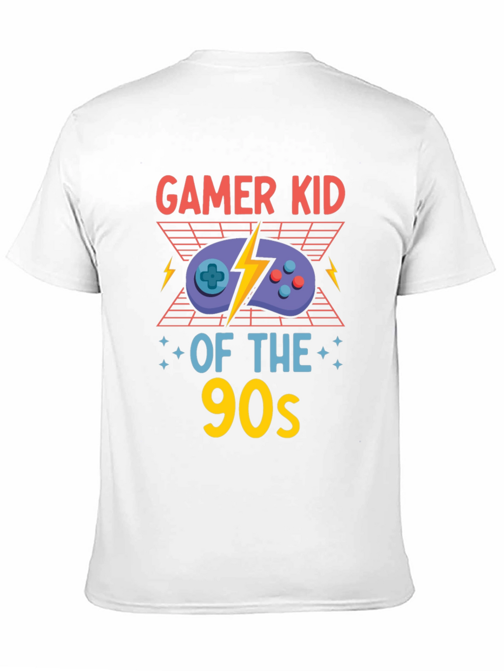 Gamer Kid of the 90s Black T-Shirt