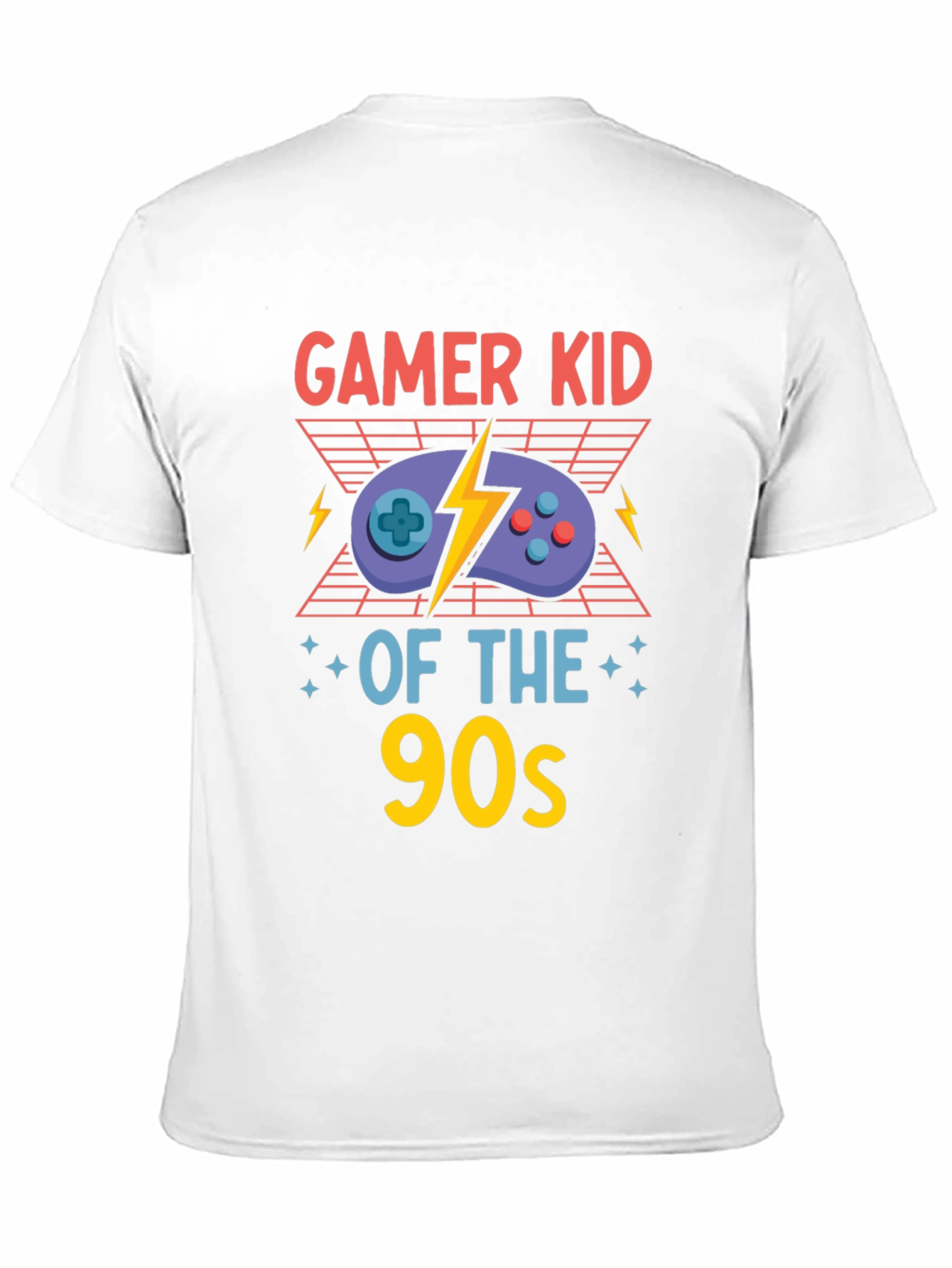 Gamer Kid of the 90s Black T-Shirt