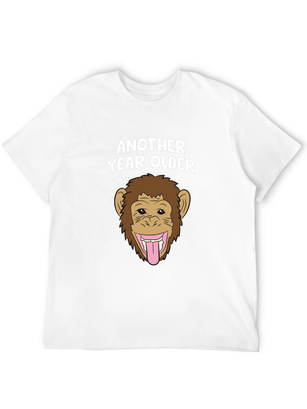Funny Monkey Birthday T-Shirt - Another Year Older