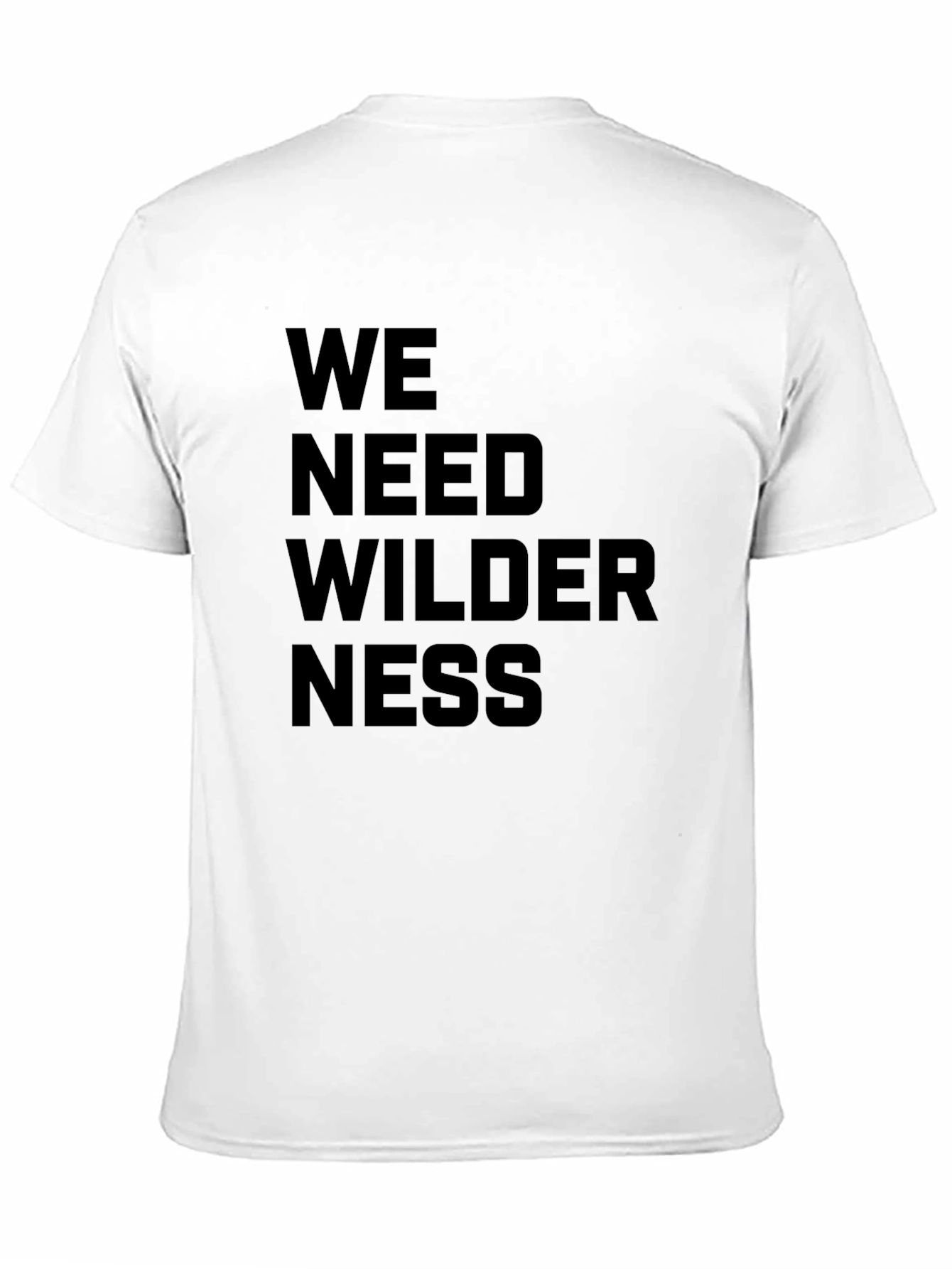 We Need Wilderness Graphic Tee - Black