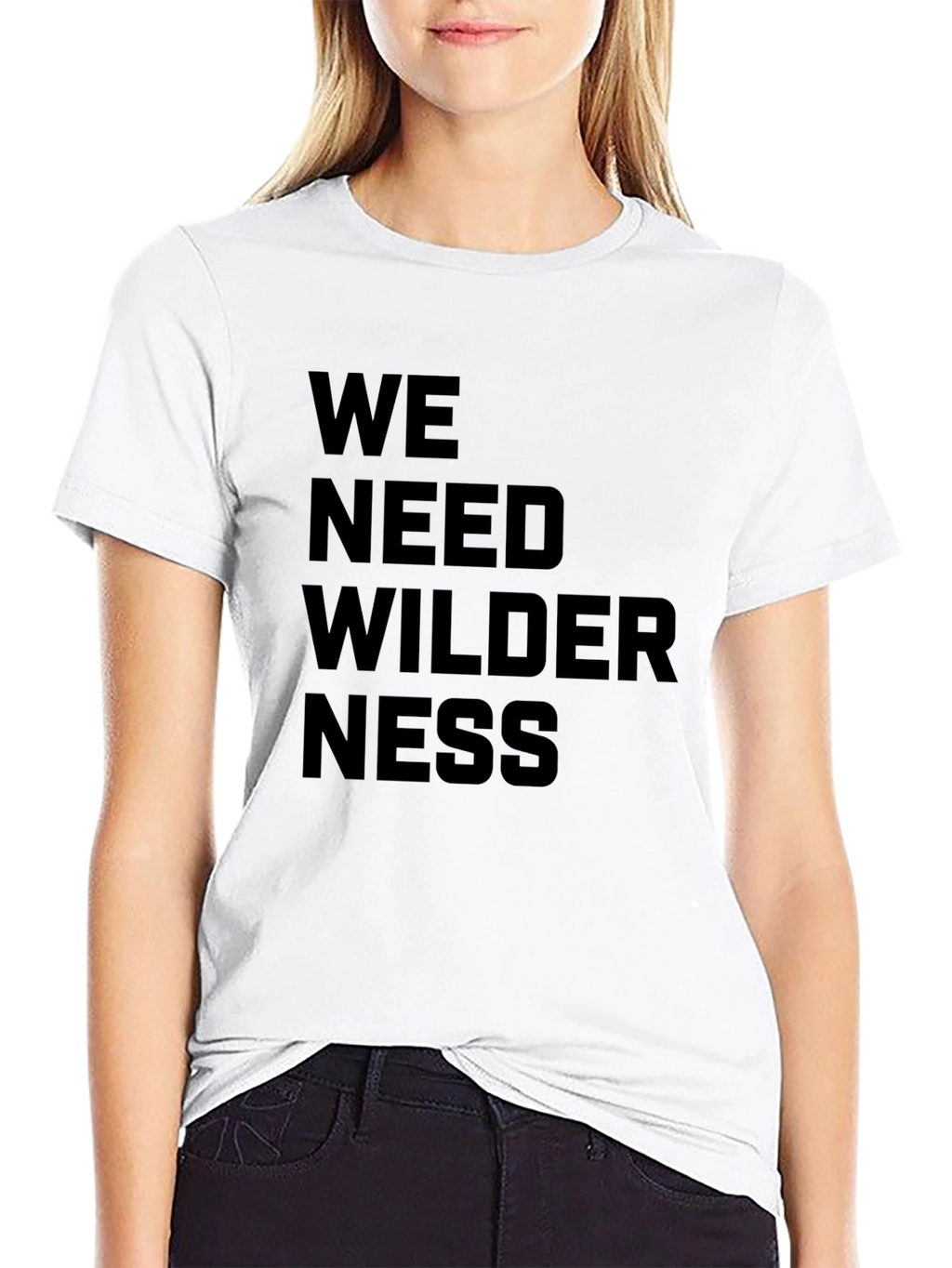 We Need Wilderness Graphic Tee - Black