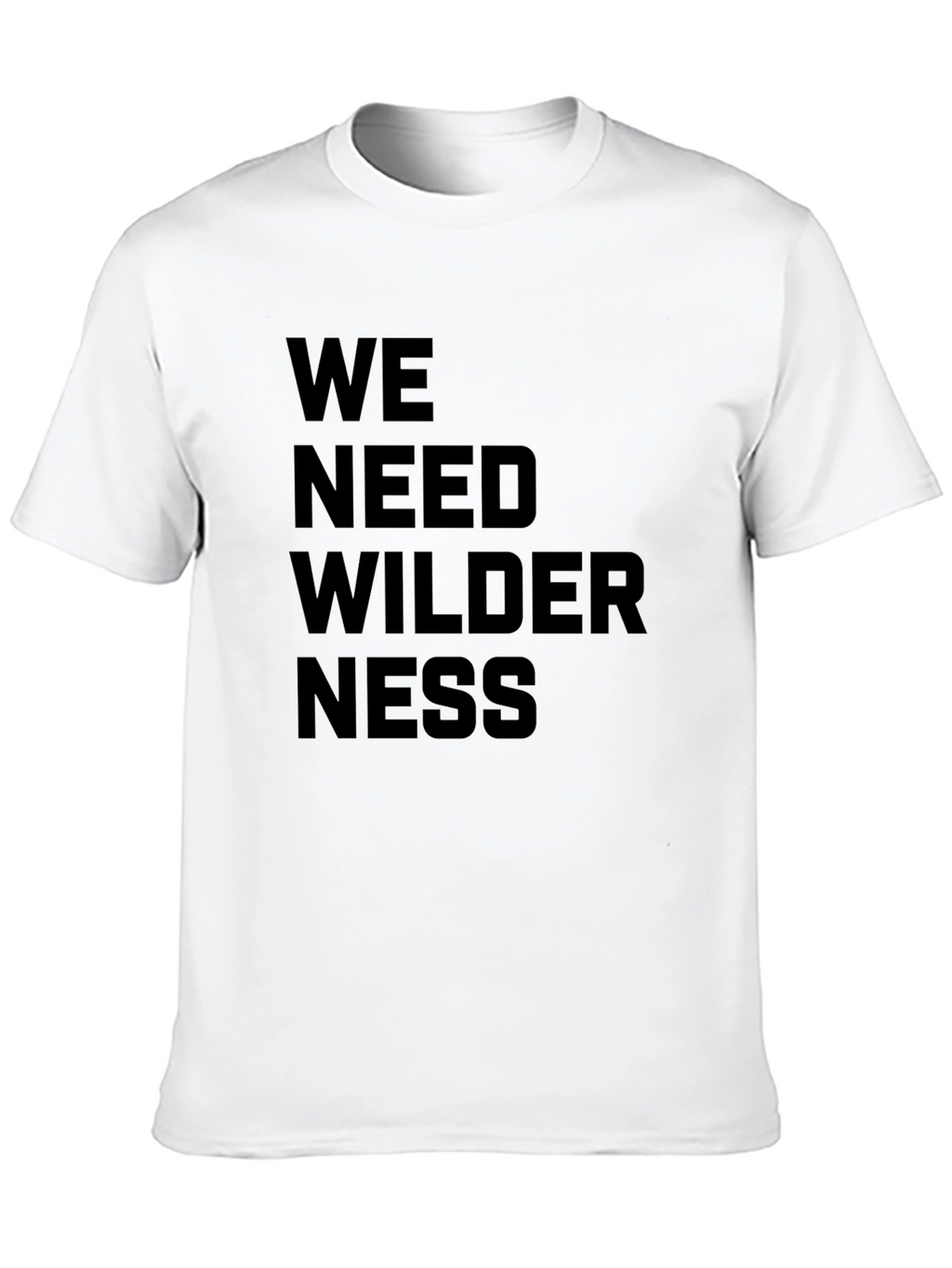 We Need Wilderness Graphic Tee - Black