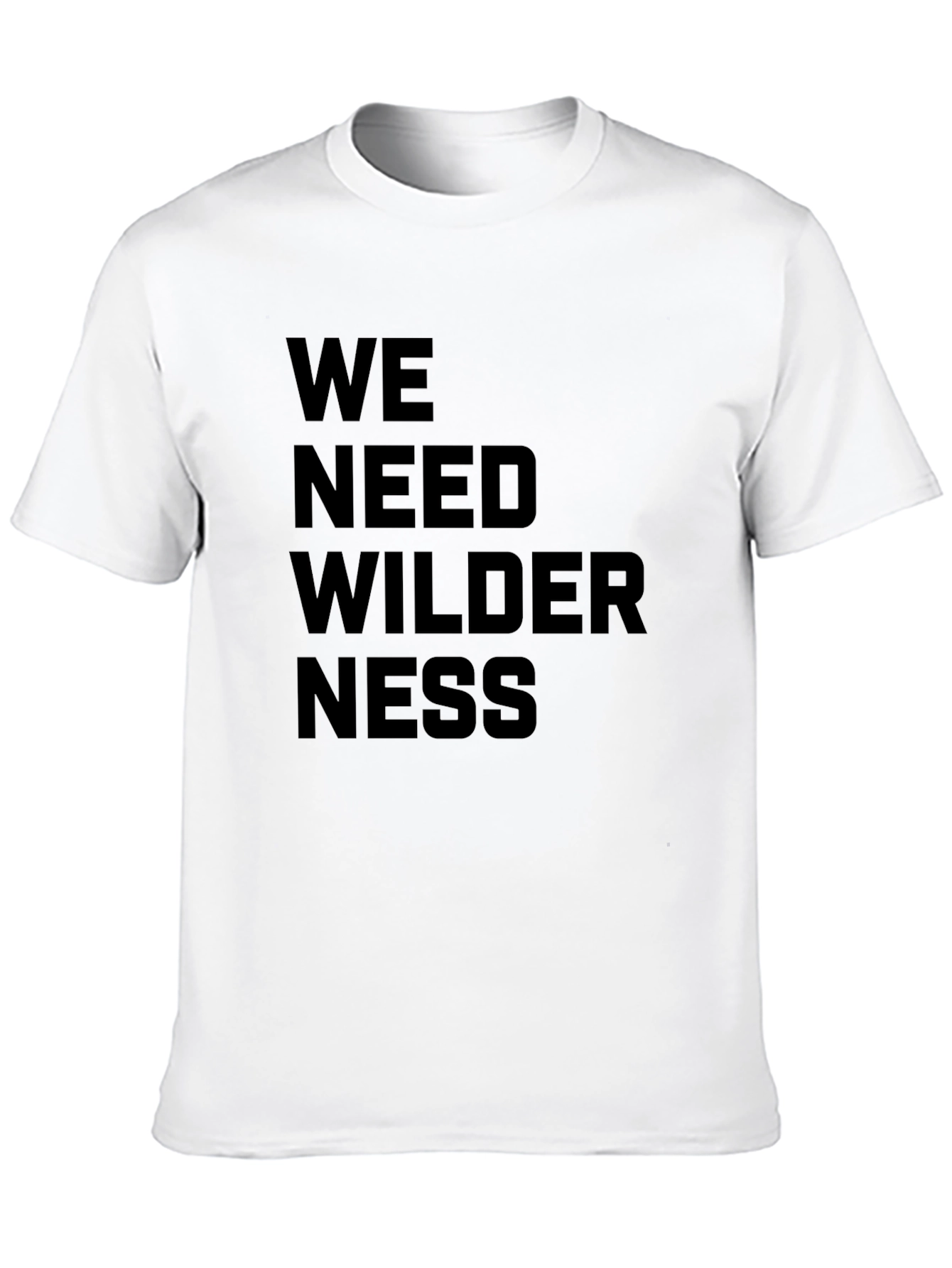 We Need Wilderness Graphic Tee - Black