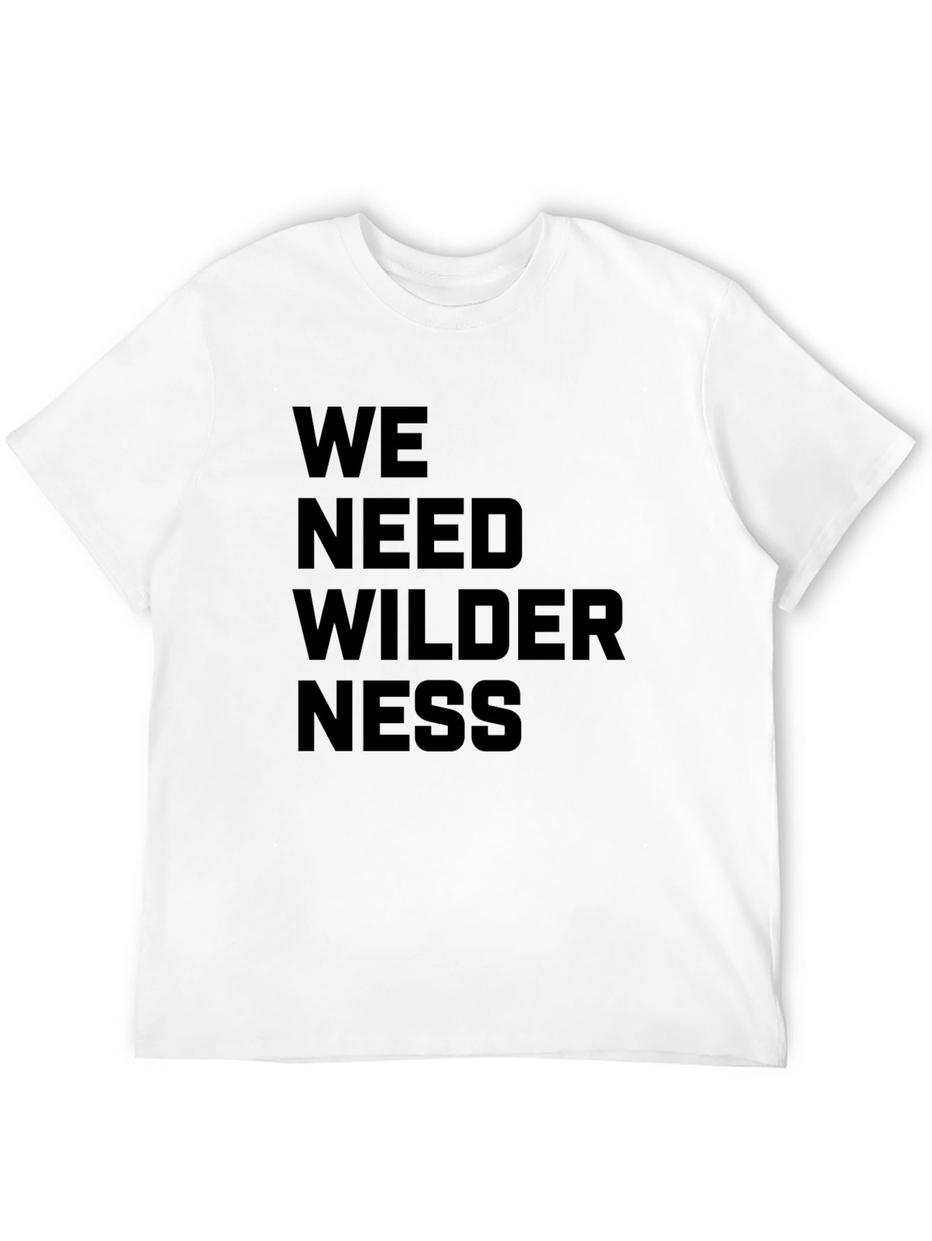We Need Wilderness Graphic Tee - Black
