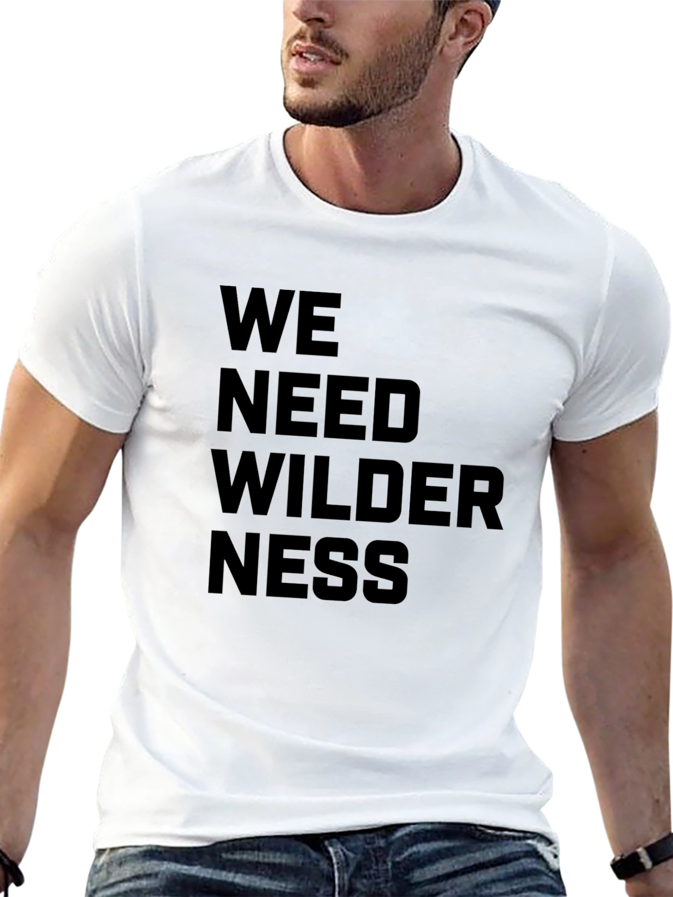 We Need Wilderness Graphic Tee - Black