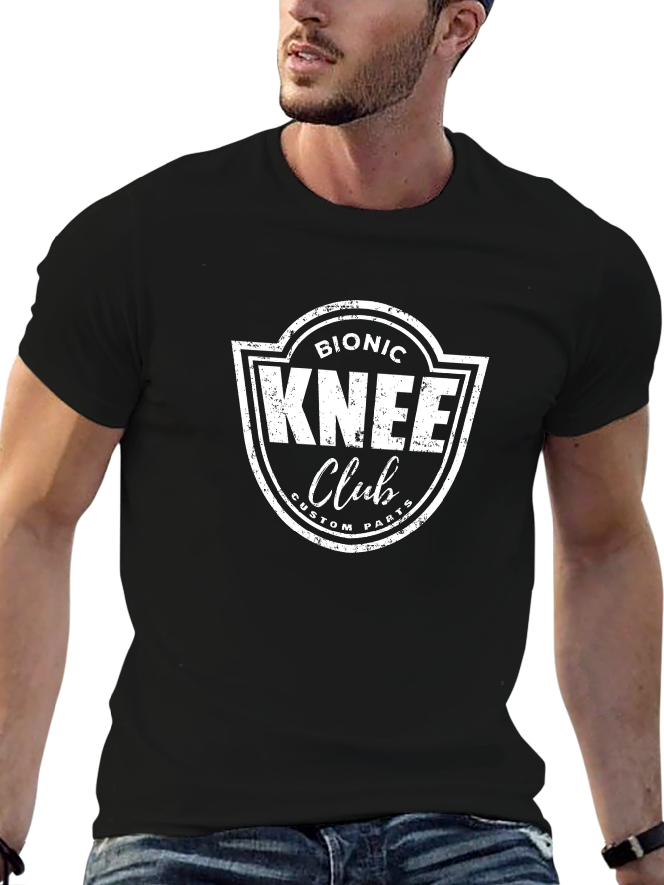 Bionic Knee Club T-Shirt - Custom Parts Tee
