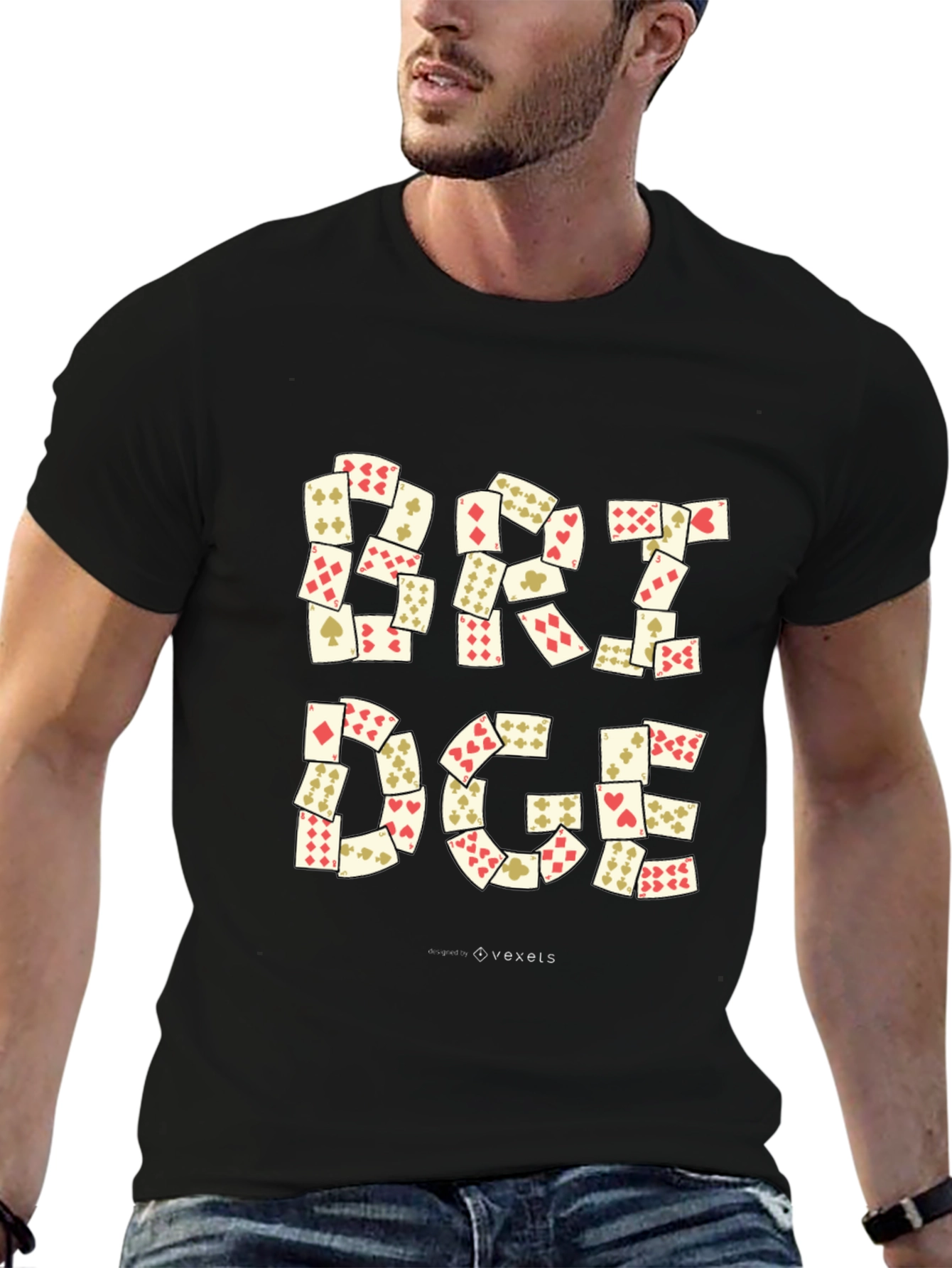 Bridge Card Game T-Shirt - Fun Graphic Tee