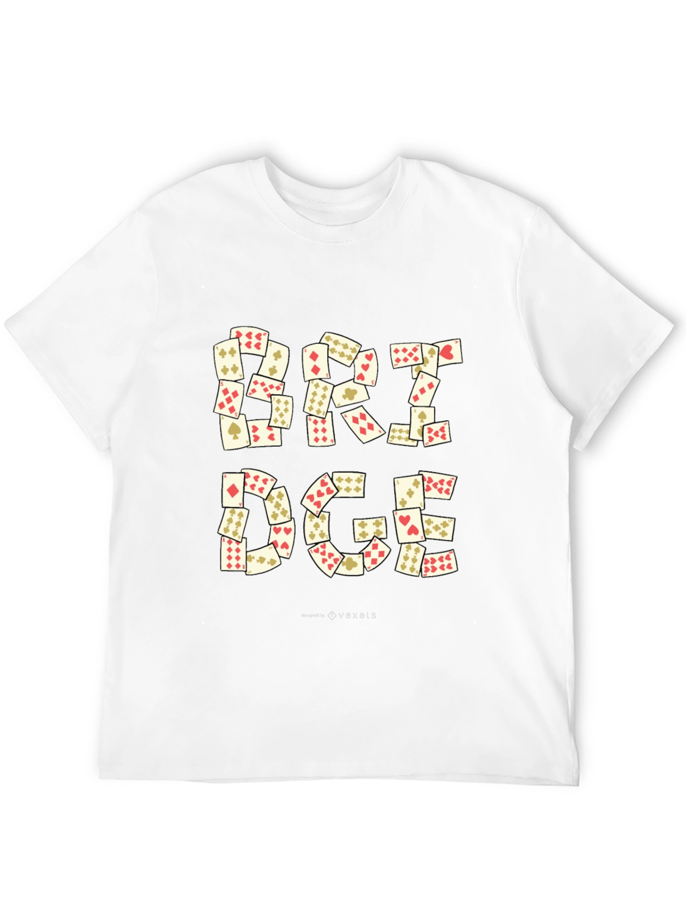 Bridge Card Game T-Shirt - Fun Graphic Tee