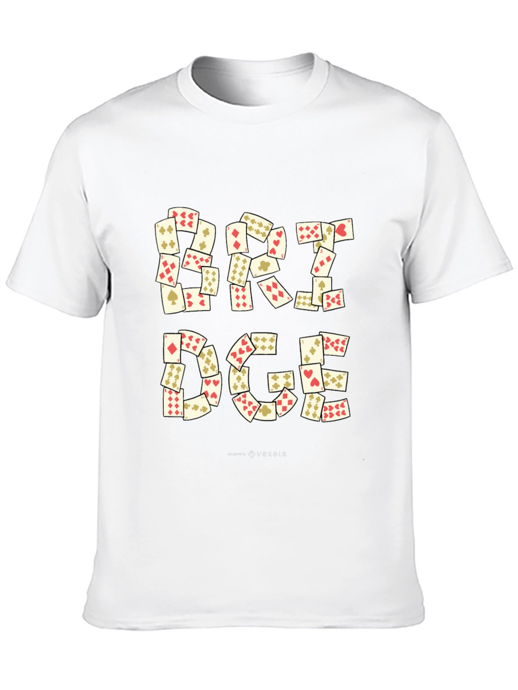 Bridge Card Game T-Shirt - Fun Graphic Tee