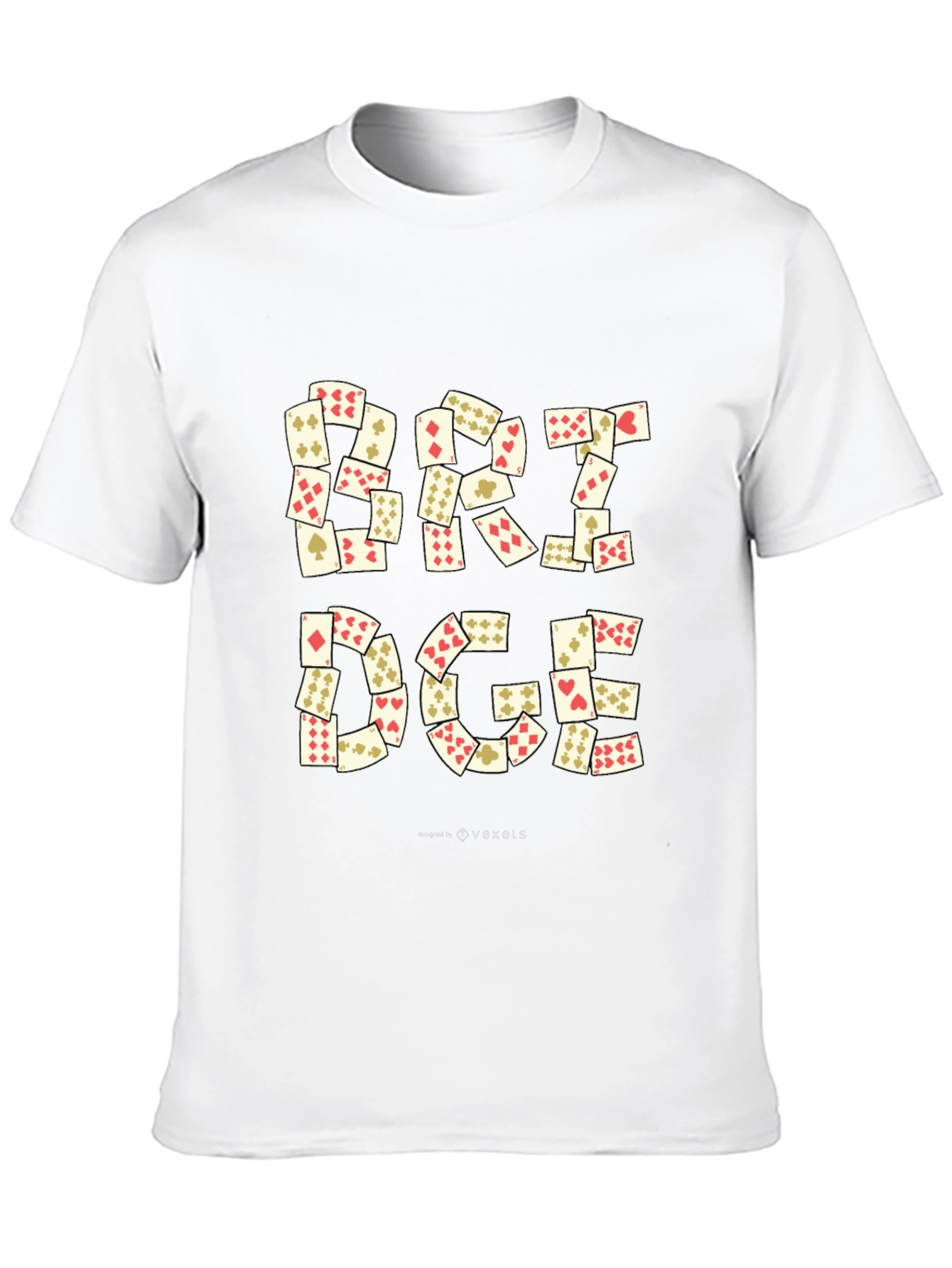 Bridge Card Game T-Shirt - Fun Graphic Tee