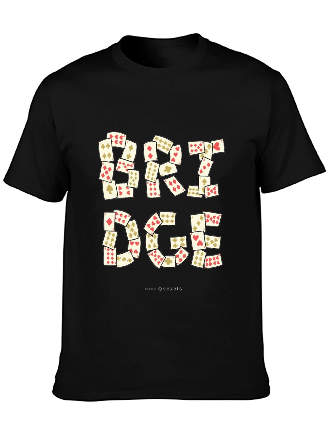 Bridge Card Game T-Shirt - Fun Graphic Tee