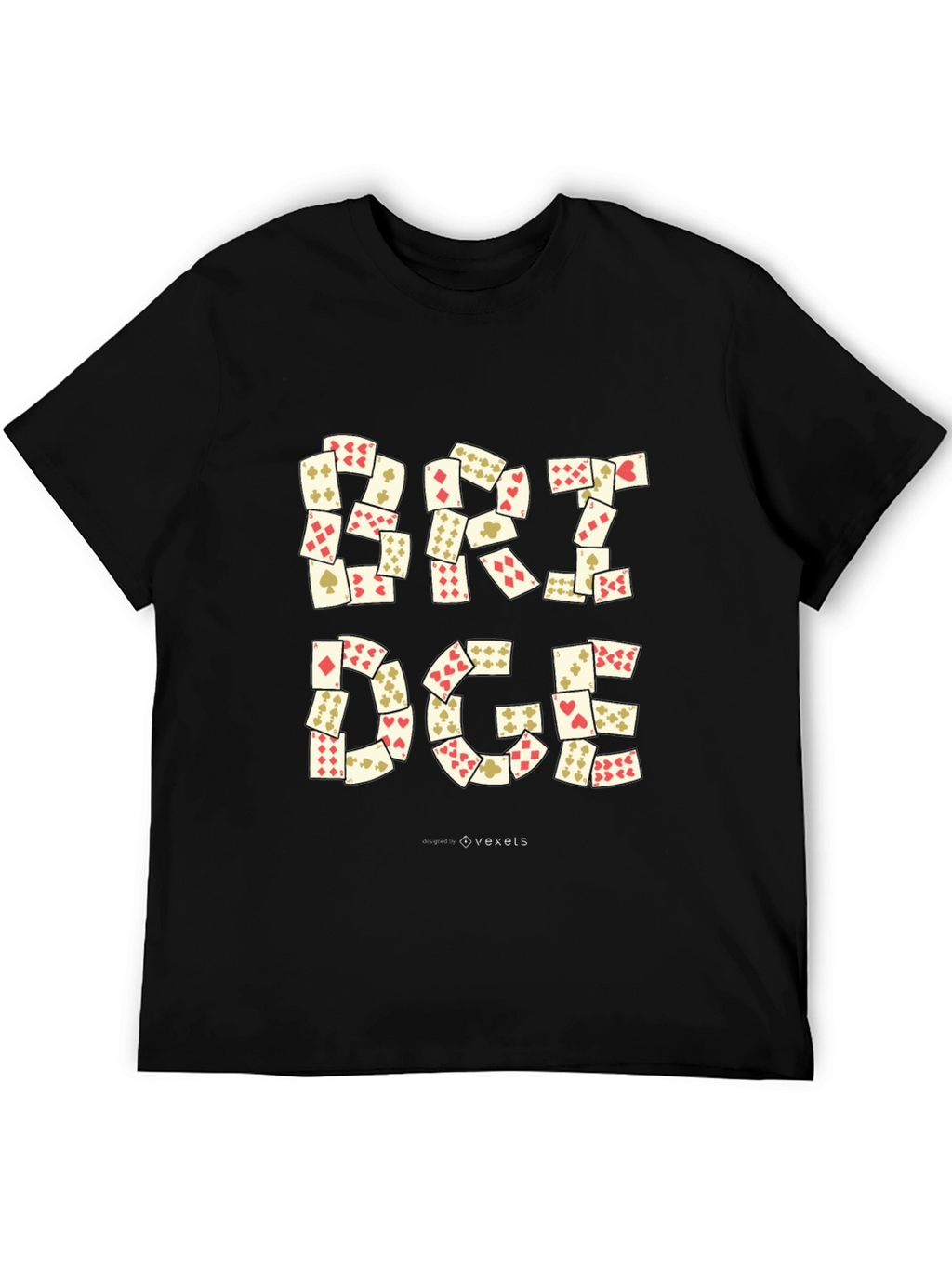 Bridge Card Game T-Shirt - Fun Graphic Tee