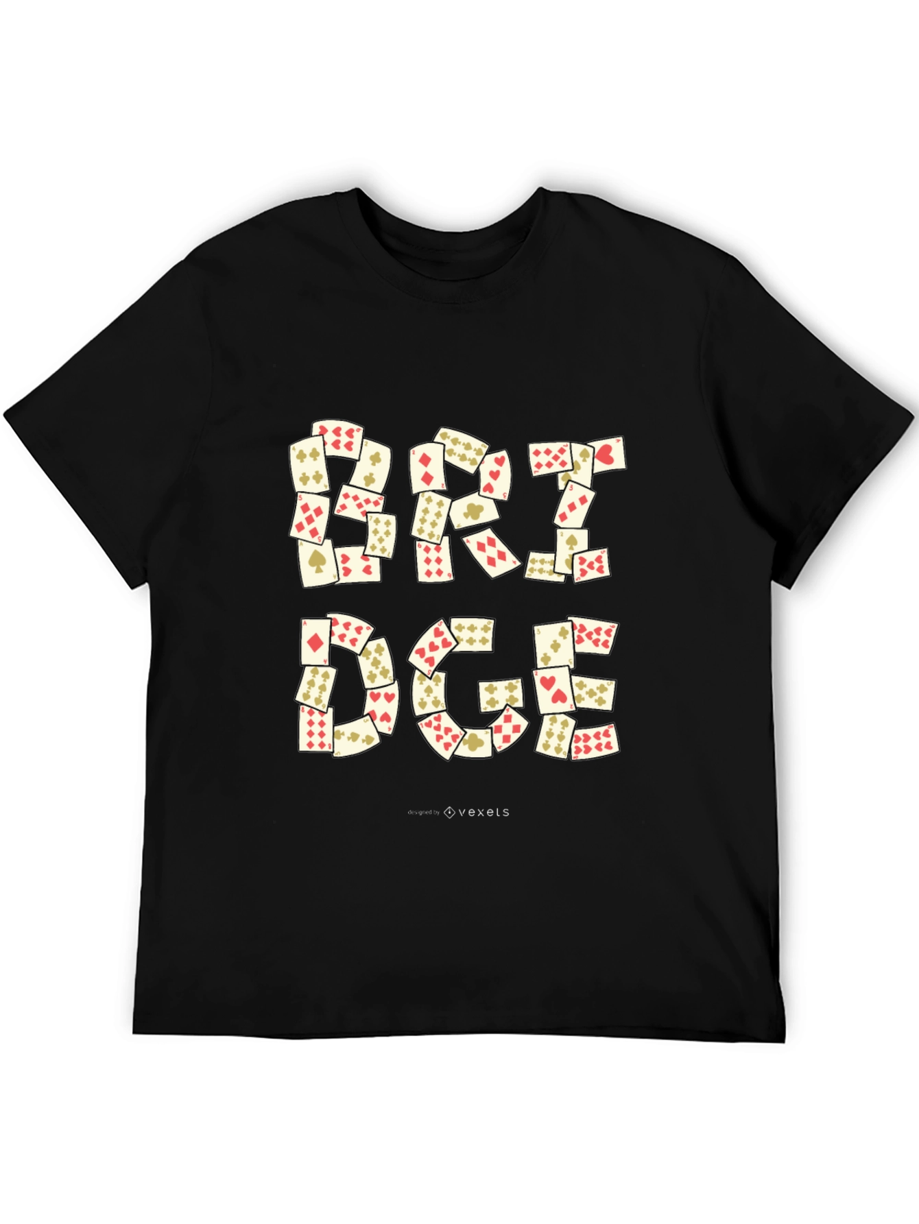 Bridge Card Game T-Shirt - Fun Graphic Tee