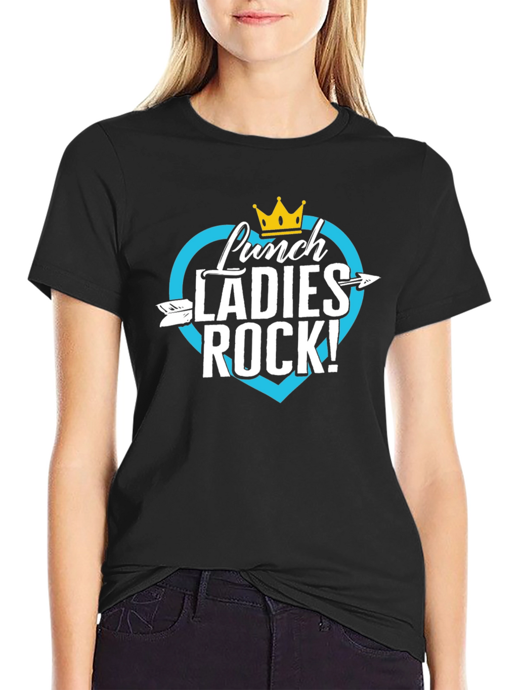Lunch Ladies Rock T-Shirt - School Cafeteria Crew Tee
