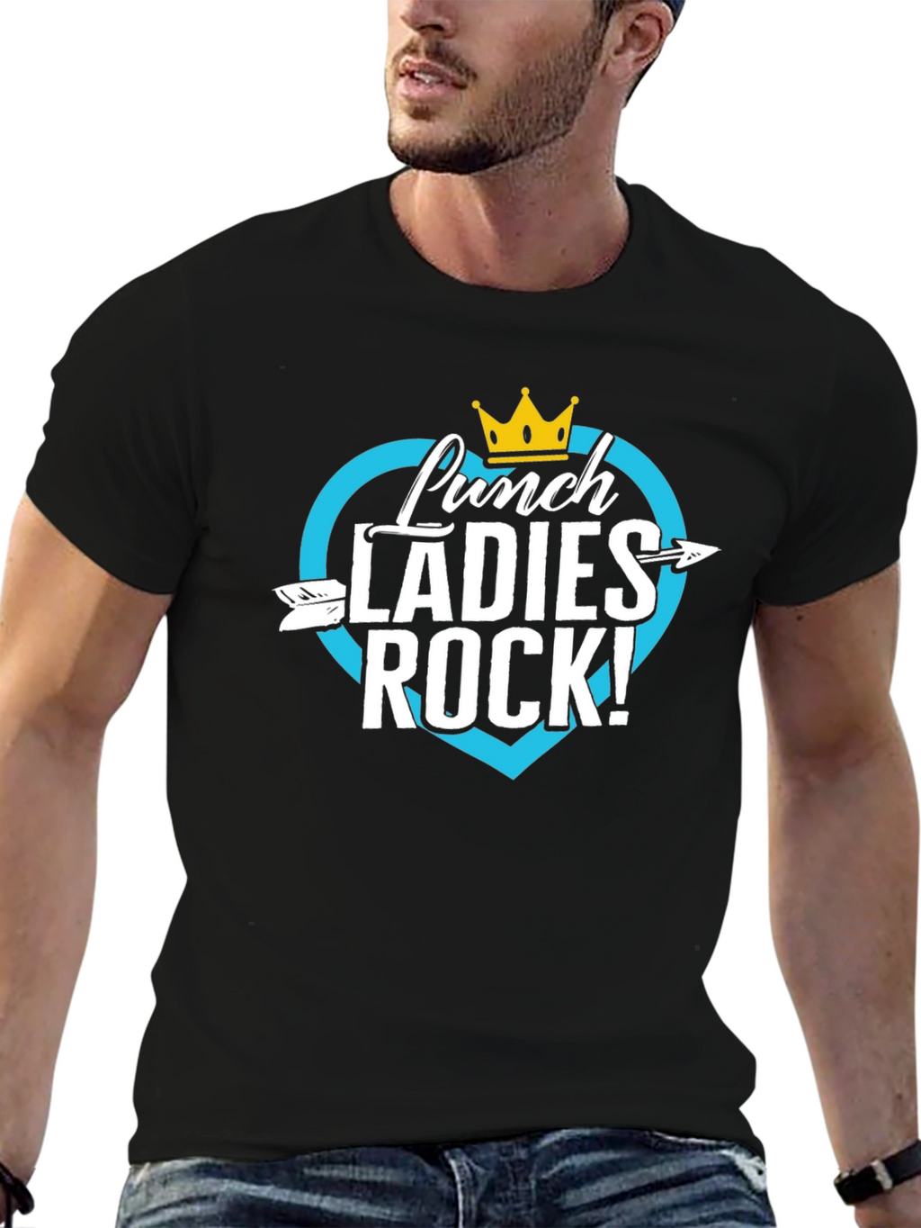 Lunch Ladies Rock T-Shirt - School Cafeteria Crew Tee