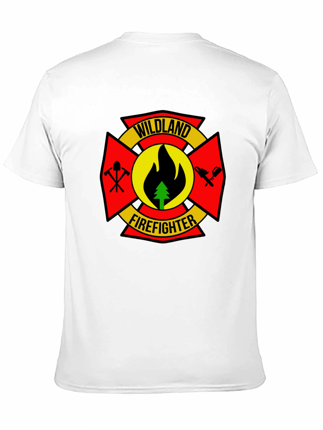Wildland Firefighter T-Shirt - Black