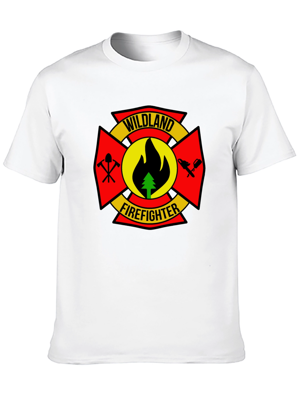 Wildland Firefighter T-Shirt - Black