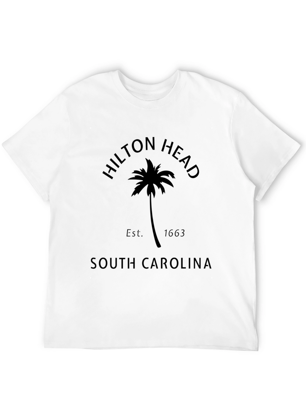 Hilton Head South Carolina Black Graphic Tee