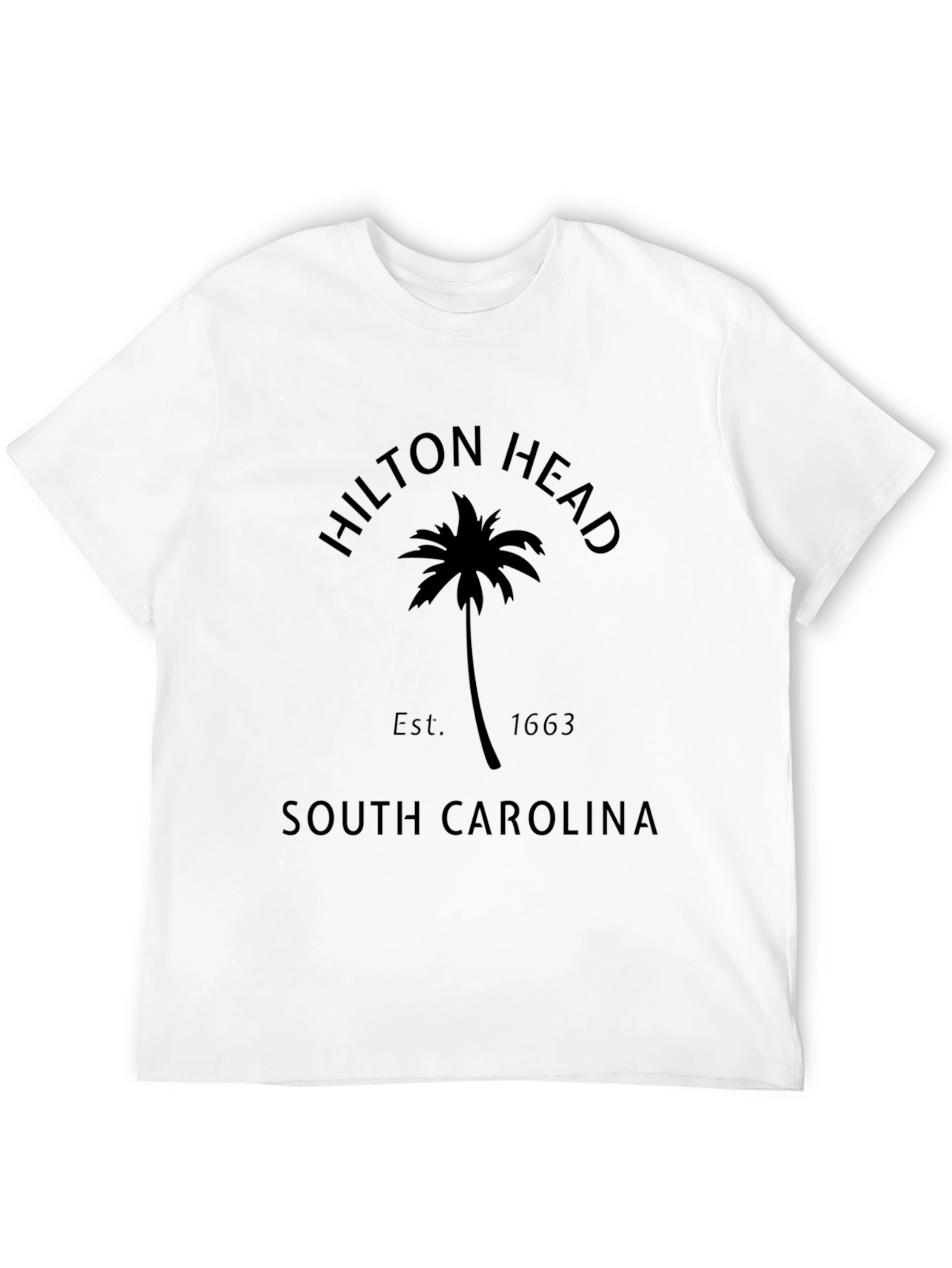 Hilton Head South Carolina Black Graphic Tee