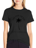 Hilton Head South Carolina Black Graphic Tee