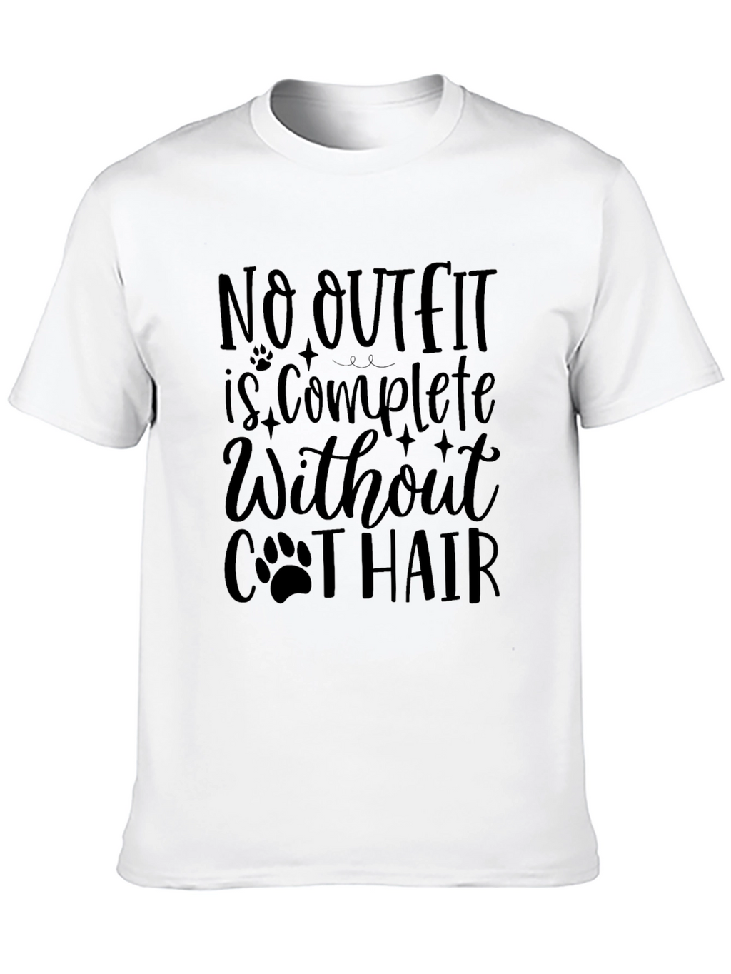 Cat Hair T-Shirt - Complete Outfit