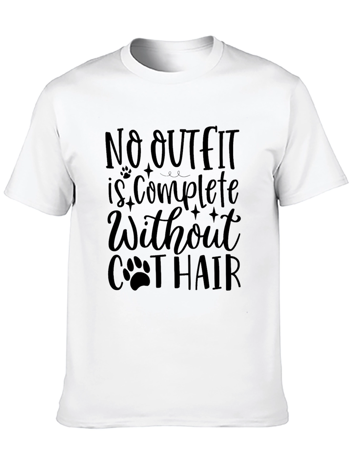 Cat Hair T-Shirt - Complete Outfit