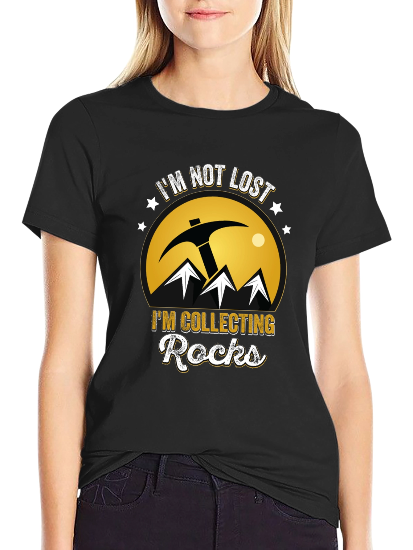 Im Not Lost Im Collecting Rocks T-Shirt
