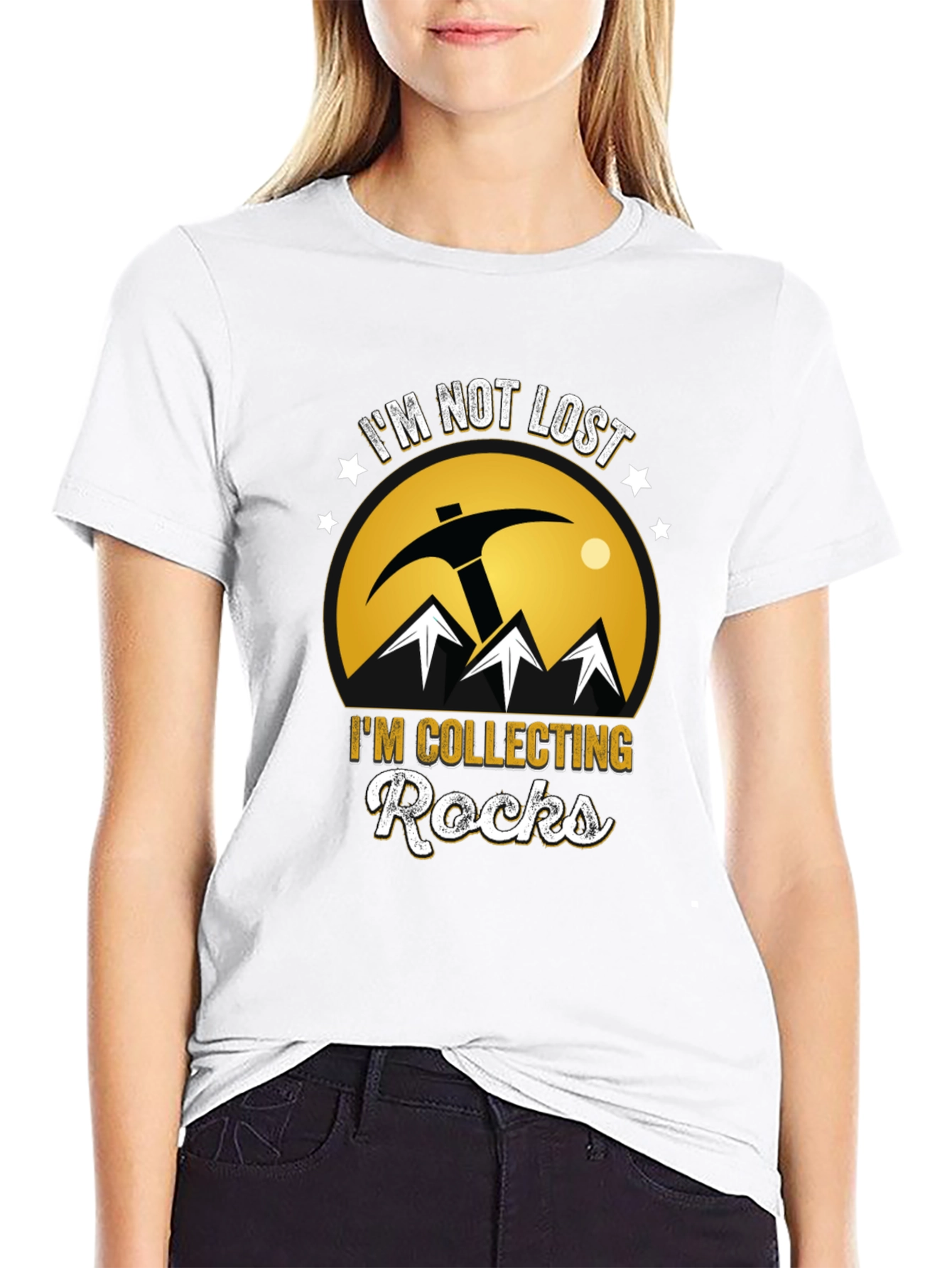 Im Not Lost Im Collecting Rocks T-Shirt