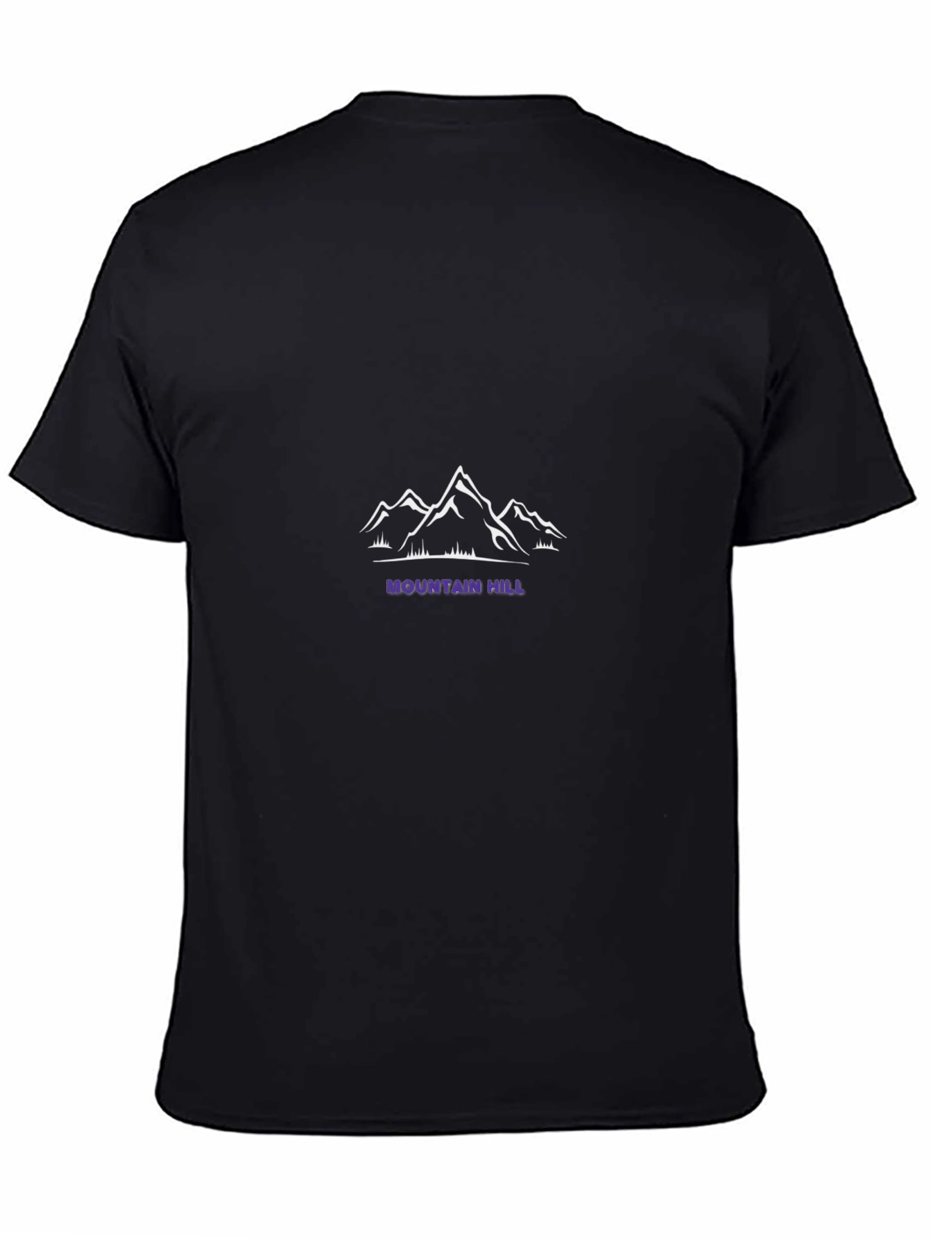 Mountain Hill Graphic Black Tee