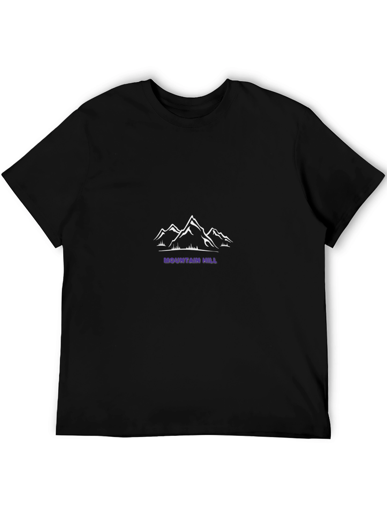 Mountain Hill Graphic Black Tee