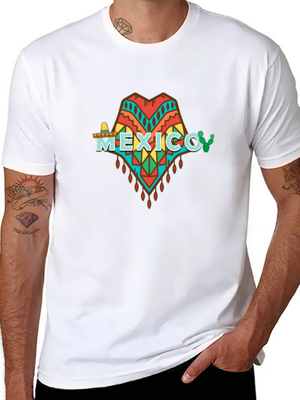 Mexico T-Shirt - Aztec Style
