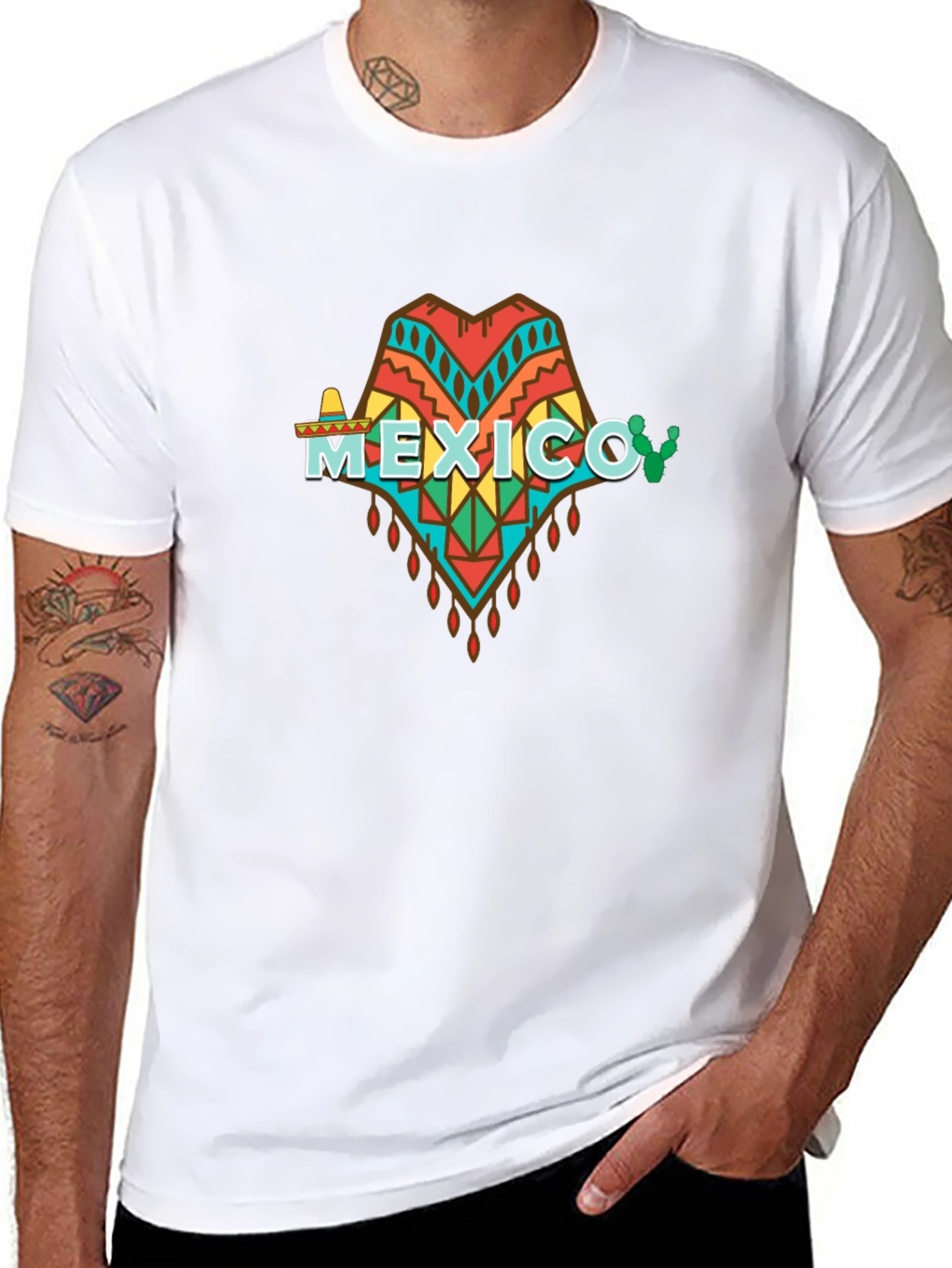 Mexico T-Shirt - Aztec Style