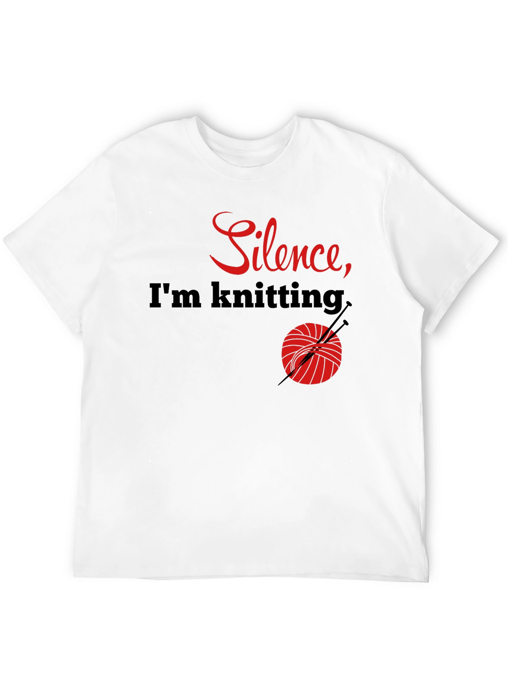 Silence Im Knitting T-Shirt